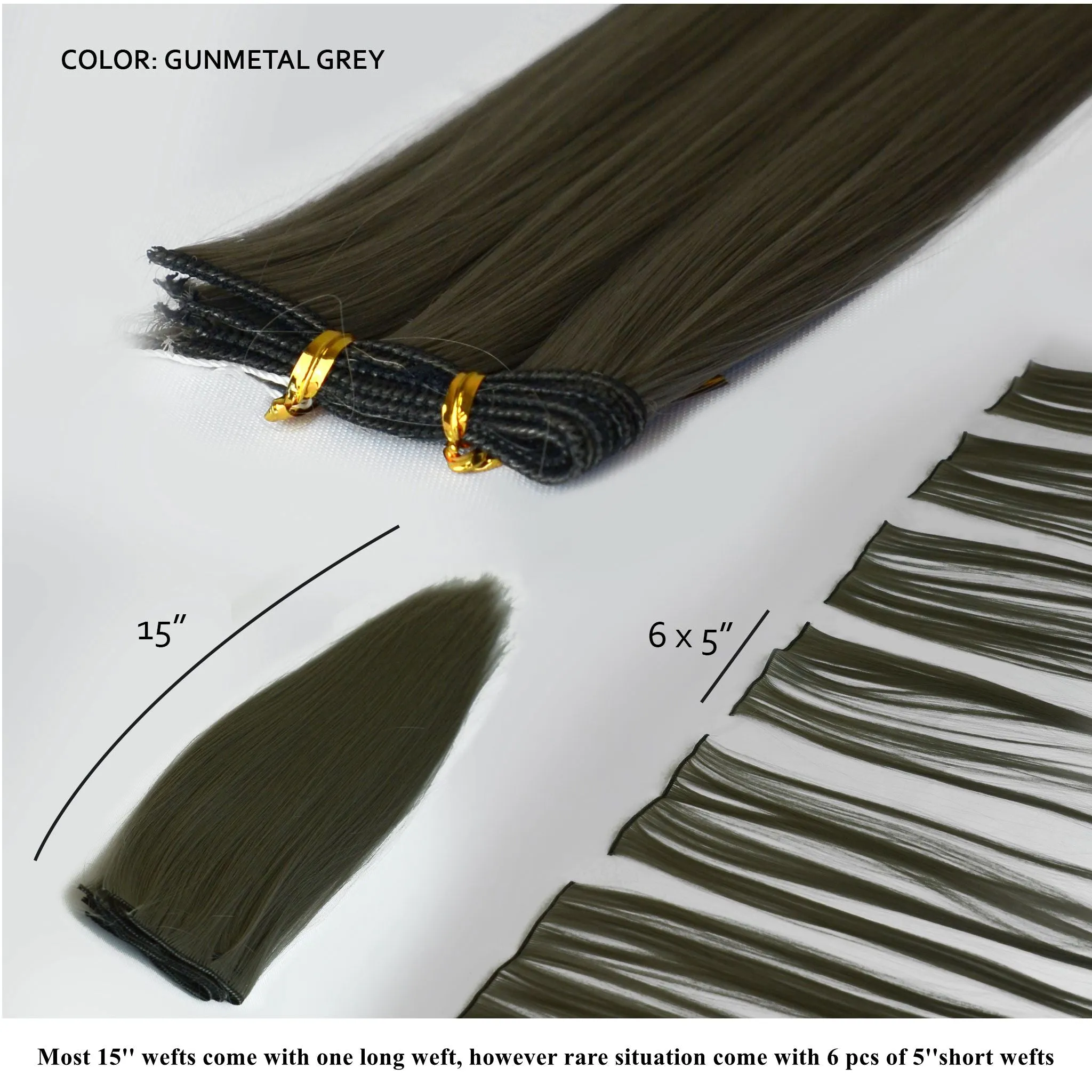 15" Weft Extension - Autumn Orange