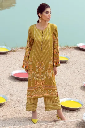 2PC Unstitched Printed