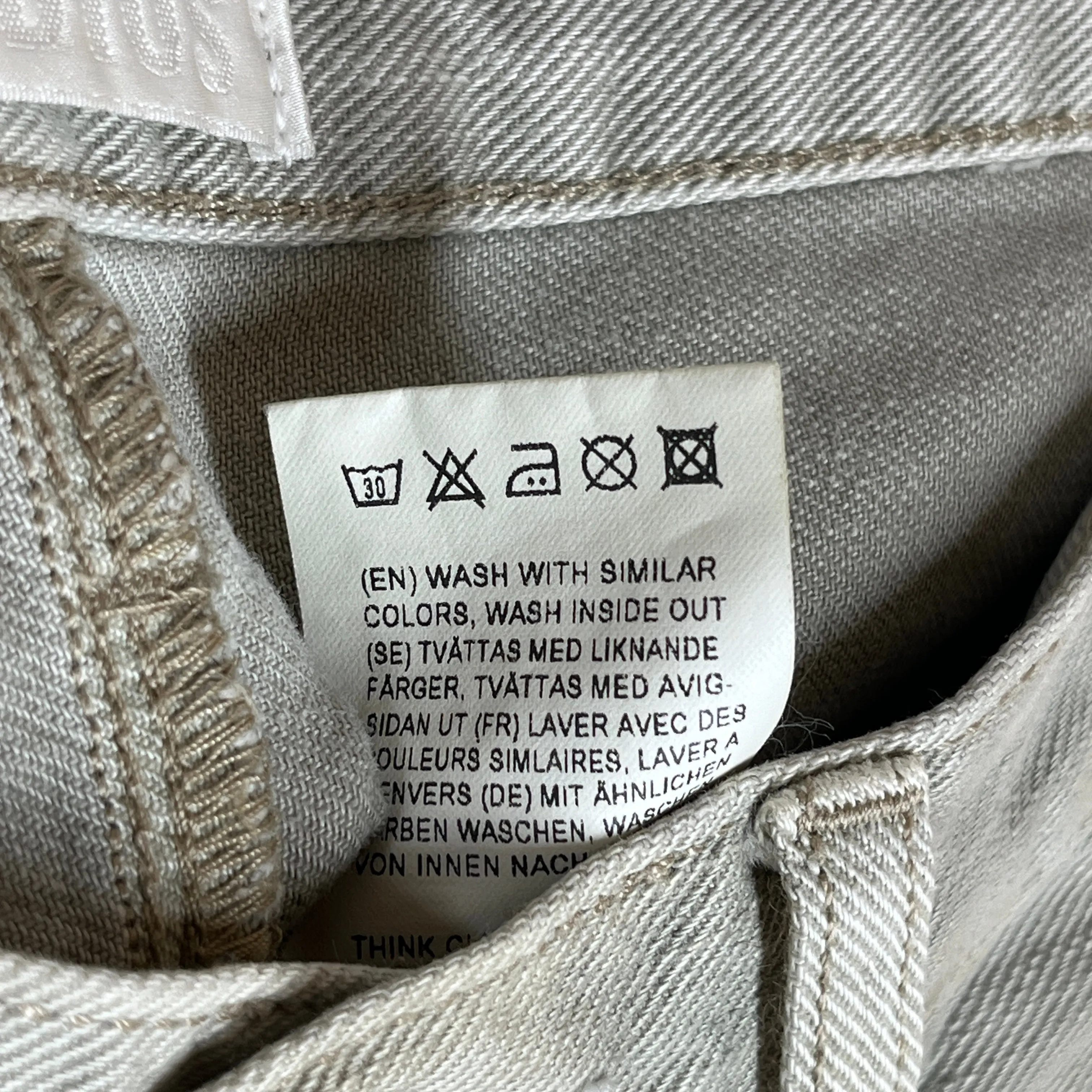 Acne Studios/Pants/32/Denim/GRY/