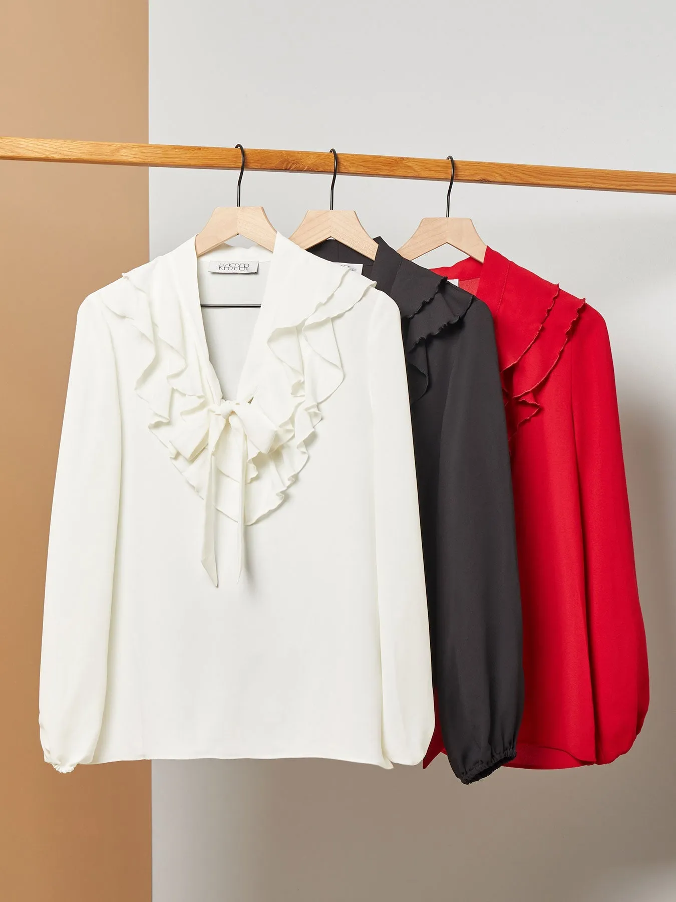 Classic Addison Blouse with Elegant Drape