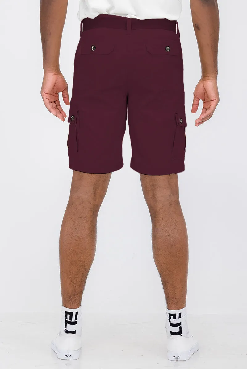 BELTED CARGO SHORT