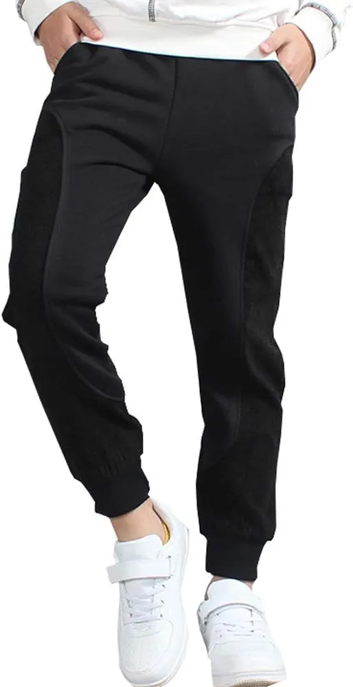 BINPAW Boy's Cotton Sweatpants, Age 4T-16 Years