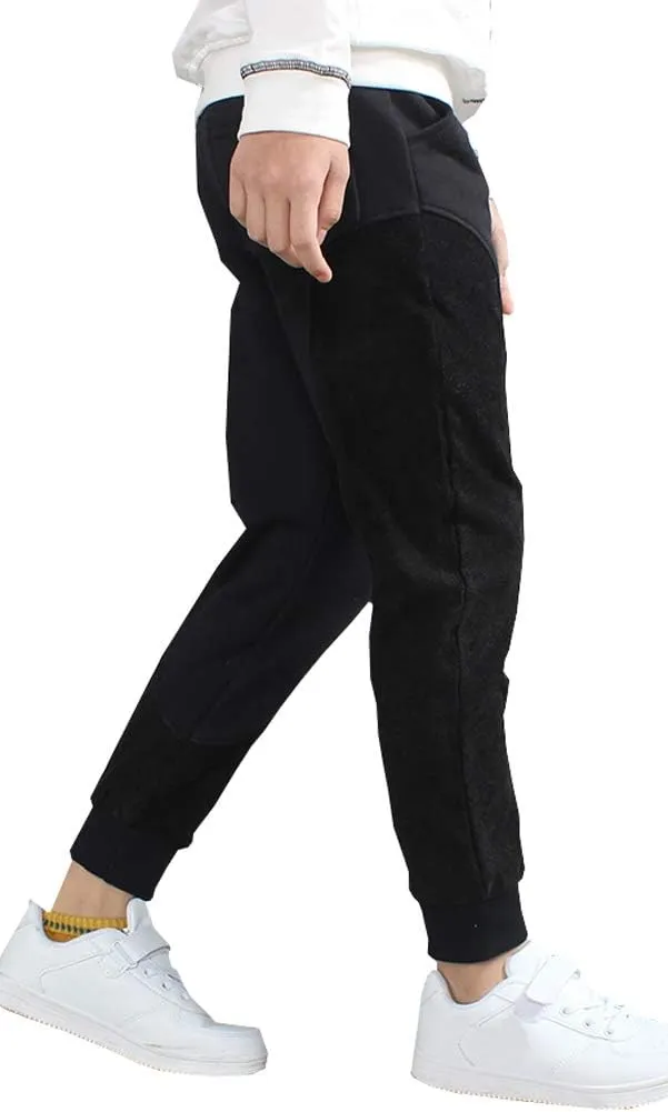 BINPAW Boy's Cotton Sweatpants, Age 4T-16 Years