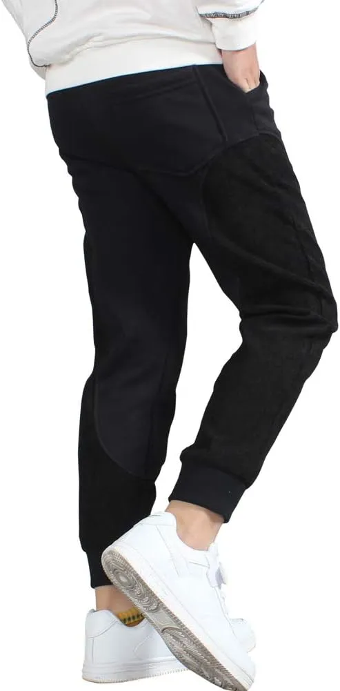 BINPAW Boy's Cotton Sweatpants, Age 4T-16 Years