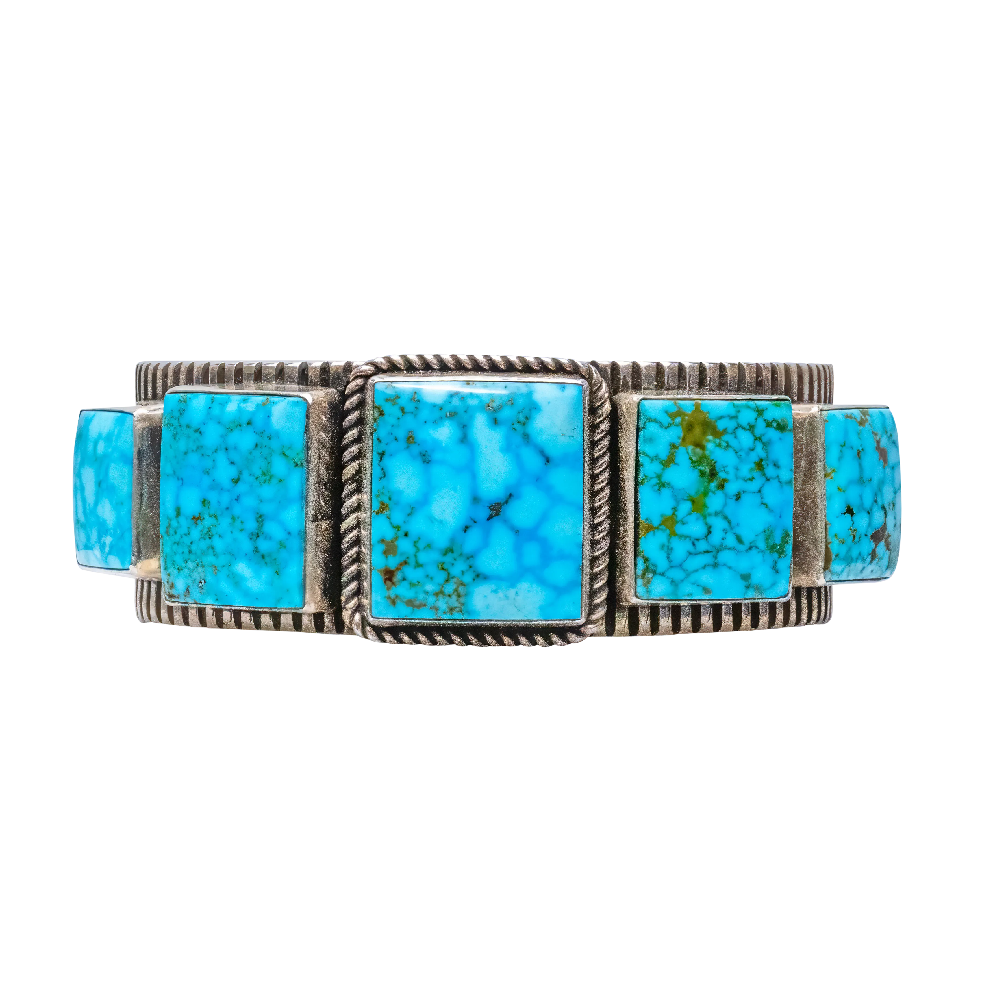 Birdseye Kingman Turquoise Cuff | Albert Jake