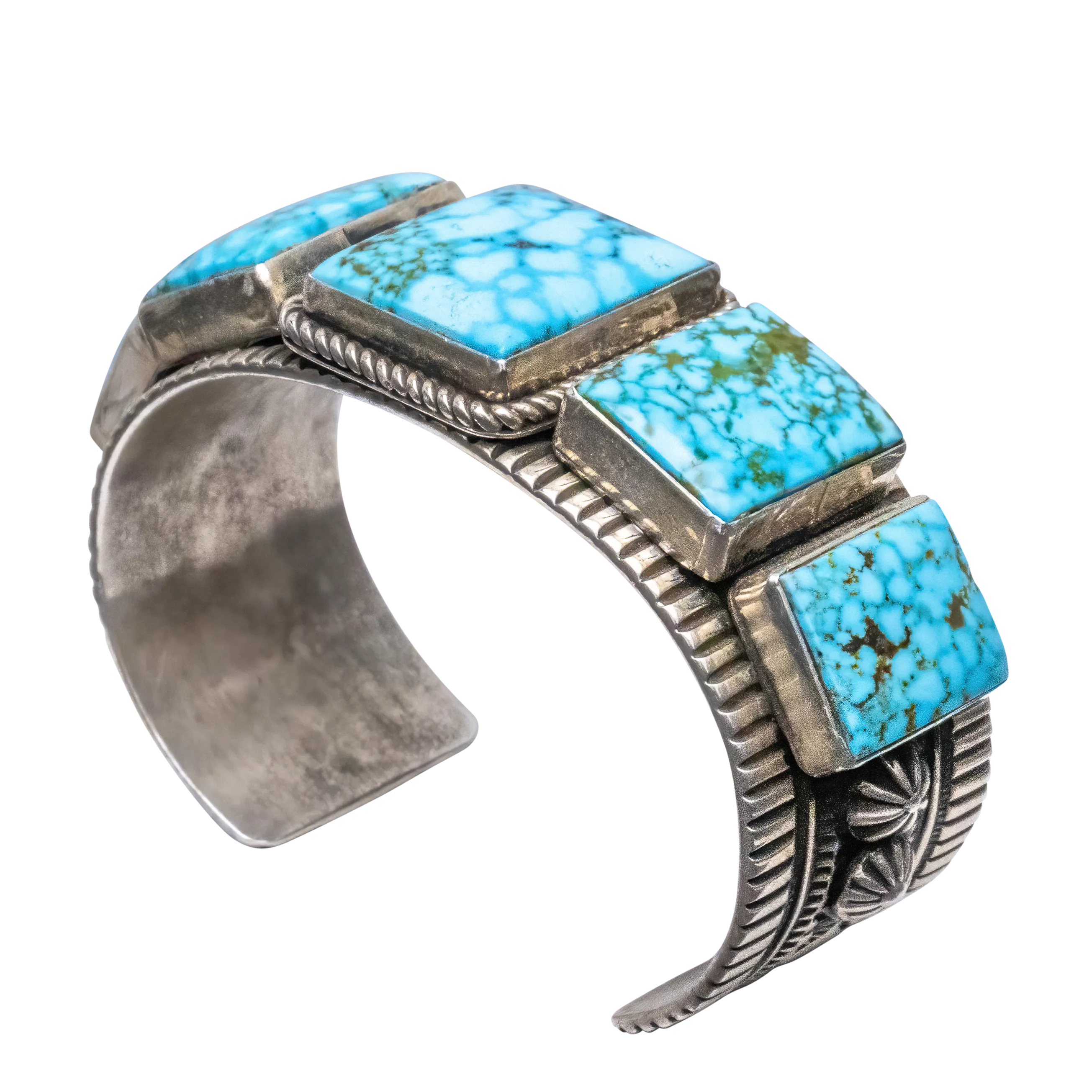 Birdseye Kingman Turquoise Cuff | Albert Jake