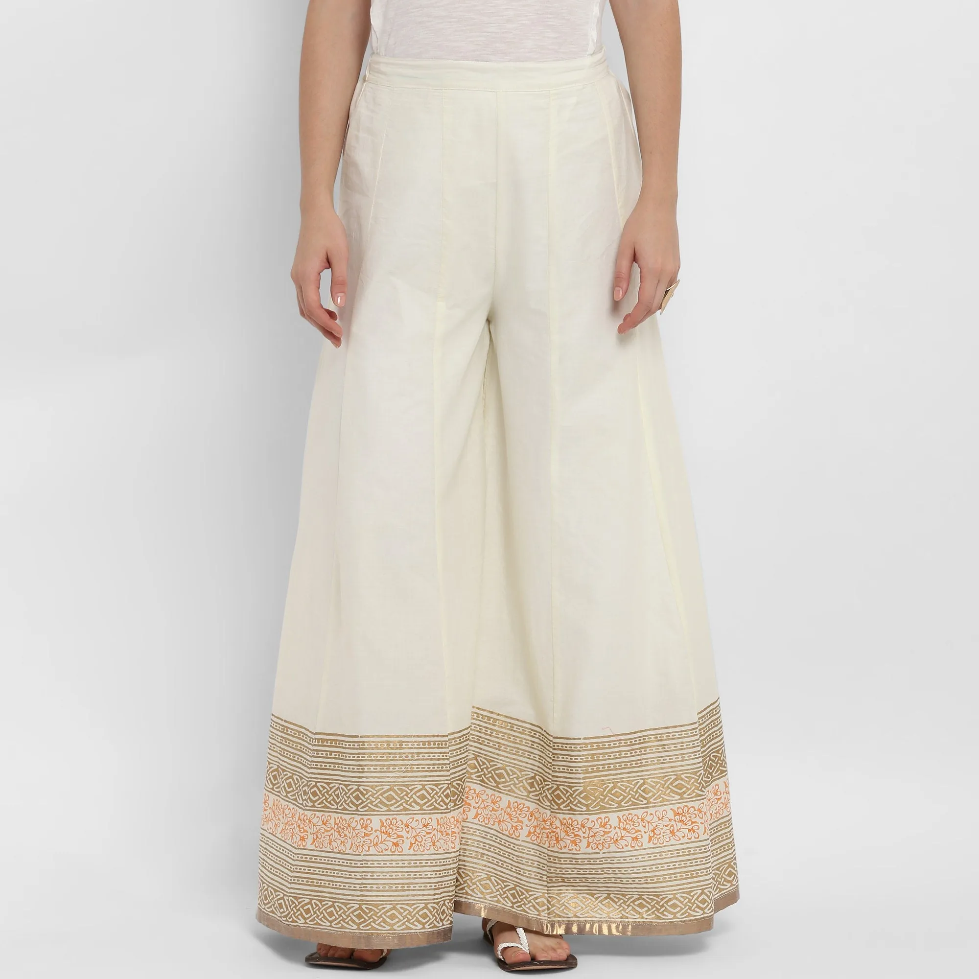 Block Printed Palazzo