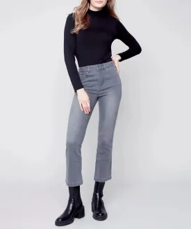 Bootcut Stretch Denim Pants