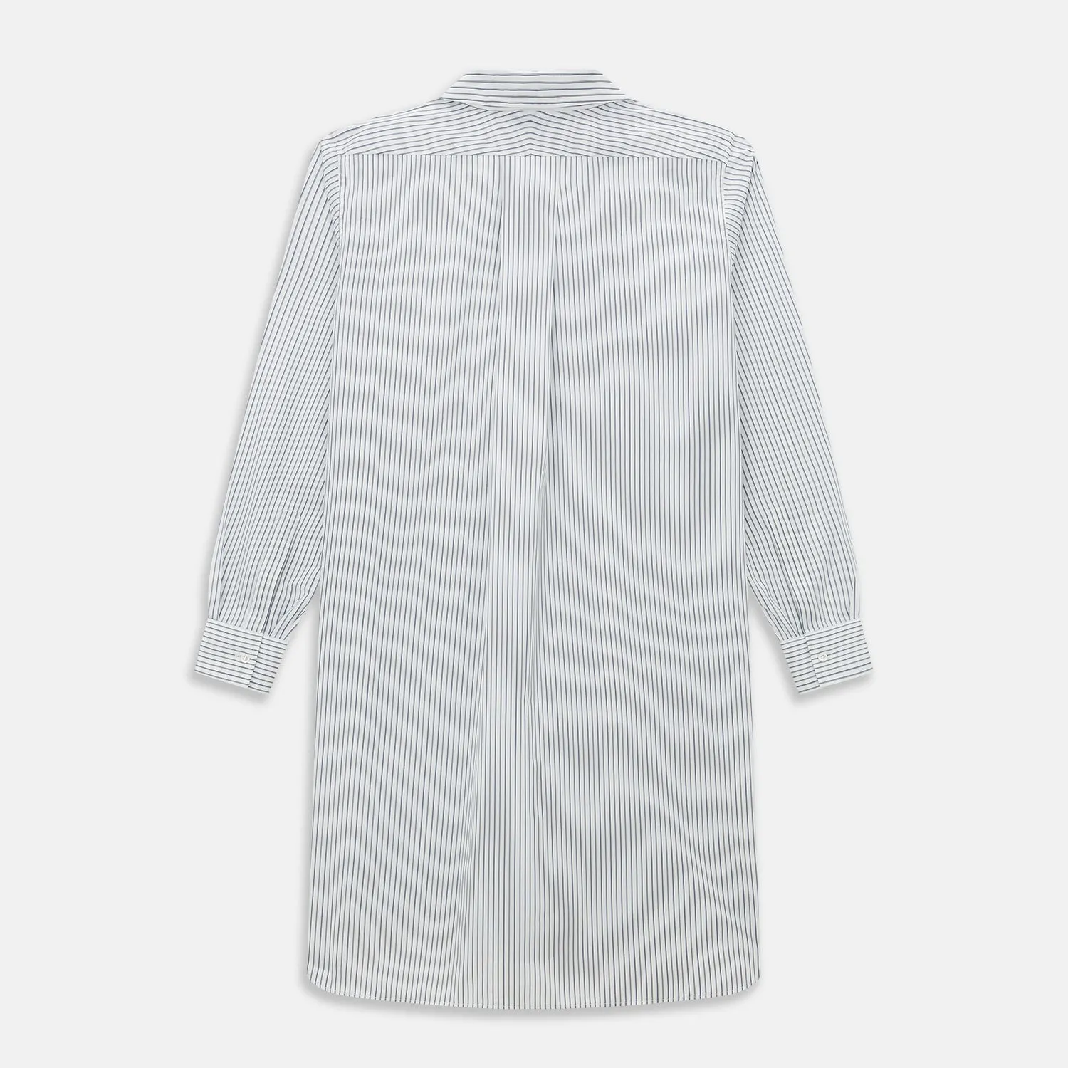 Brown Multi Stripe Quarzo Nightshirt