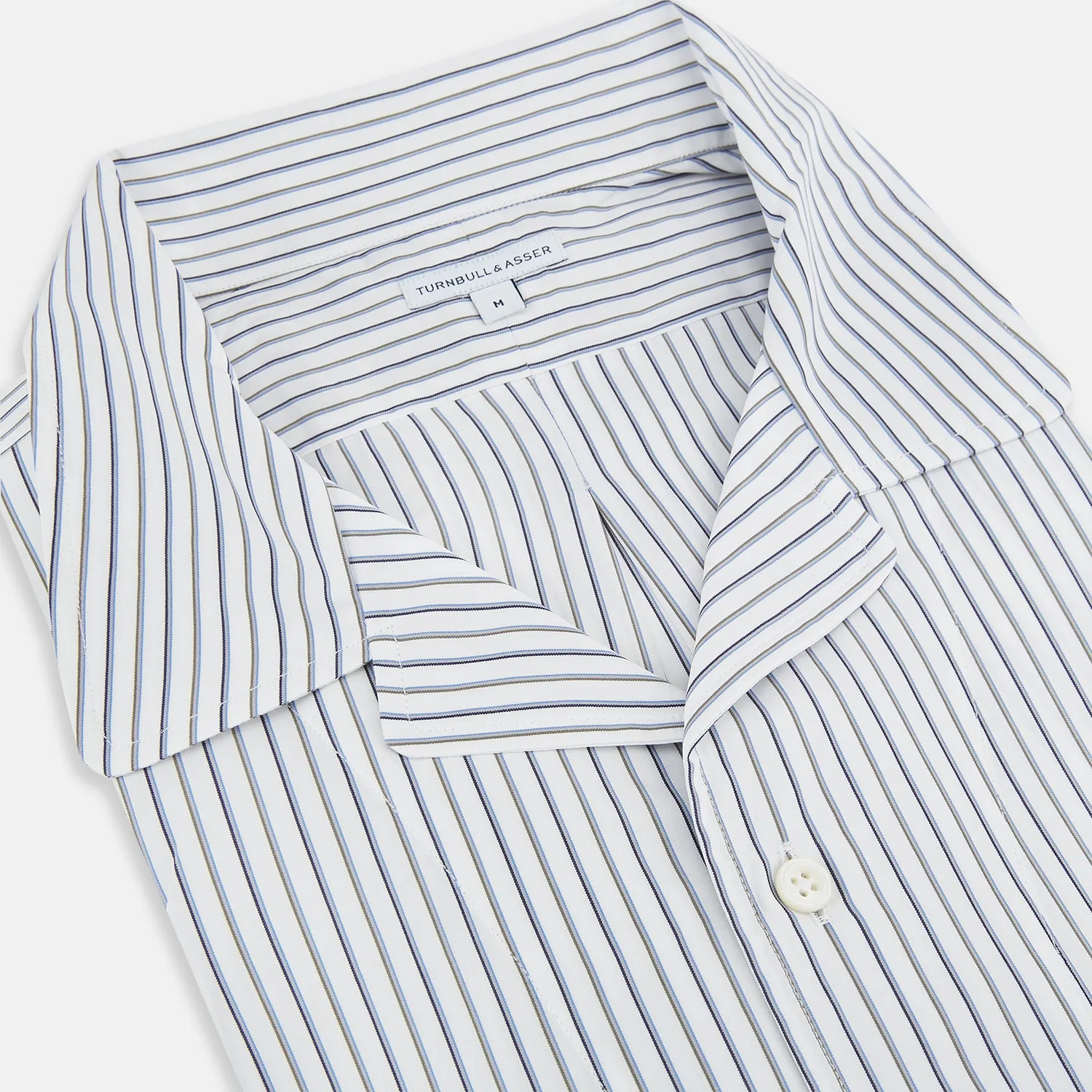 Brown Multi Stripe Quarzo Nightshirt