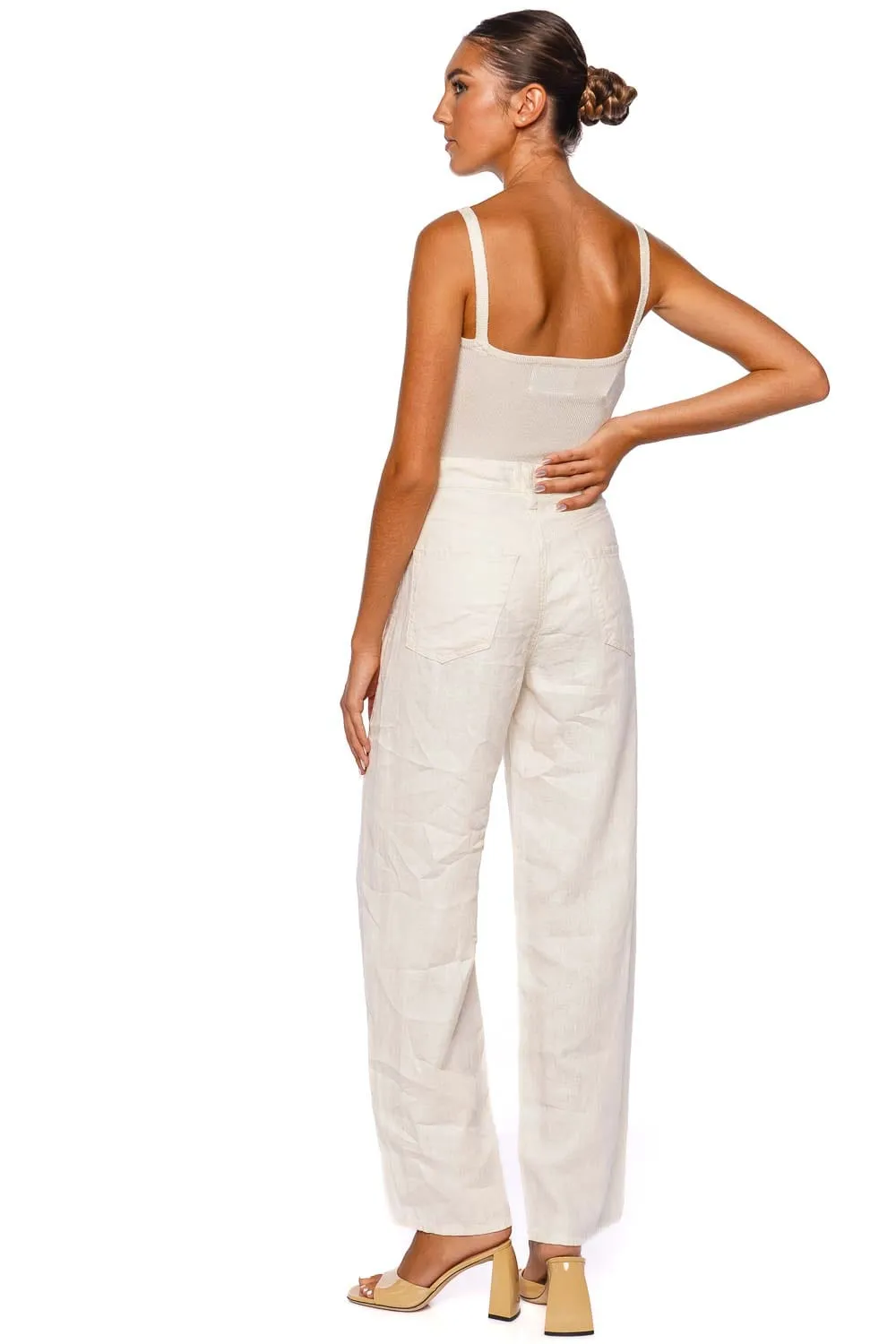 Brynn Wide Leg Drawstring Trouser