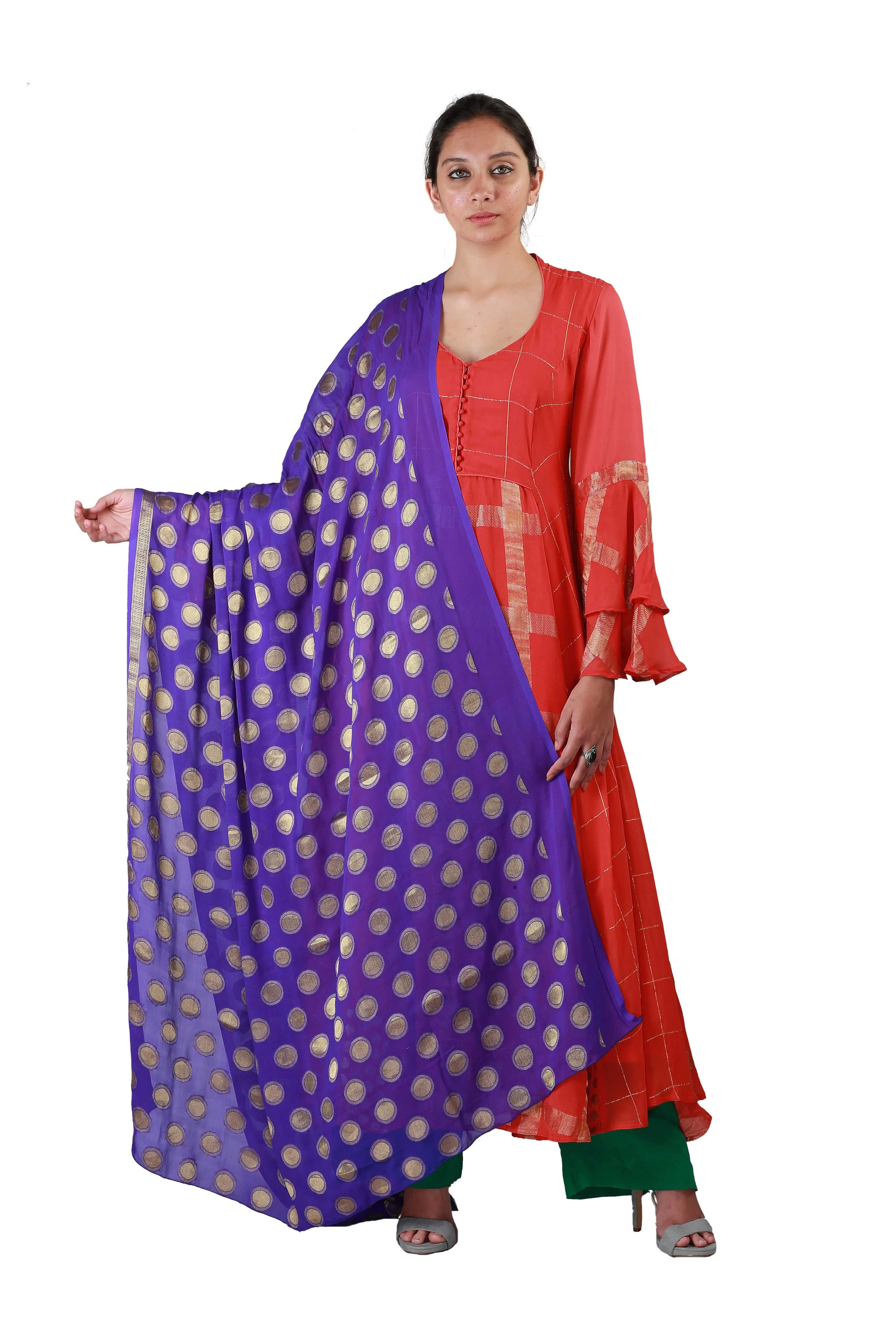 Burnt Orange Salwar