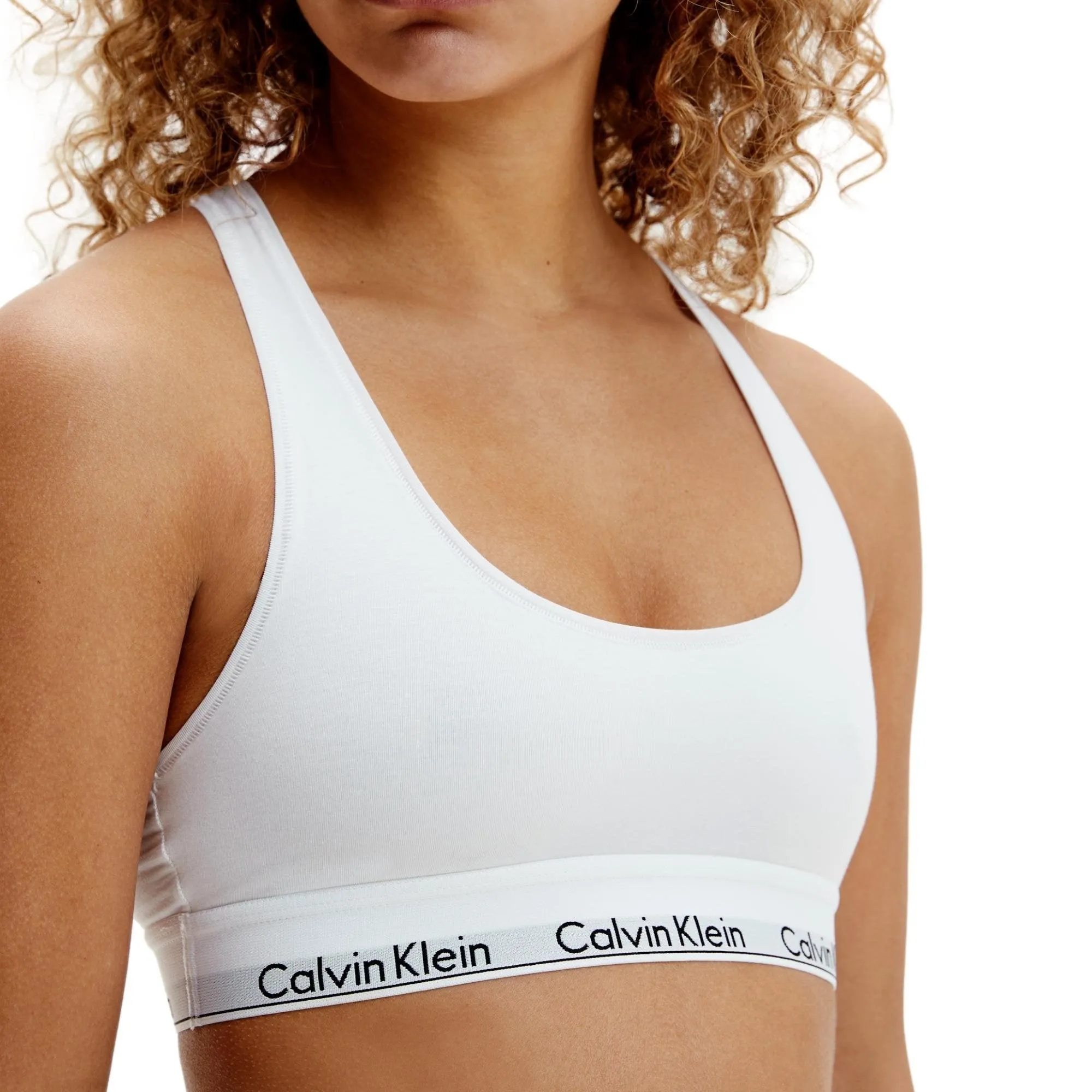 Calvin Klein Modern Cotton Bralette - White