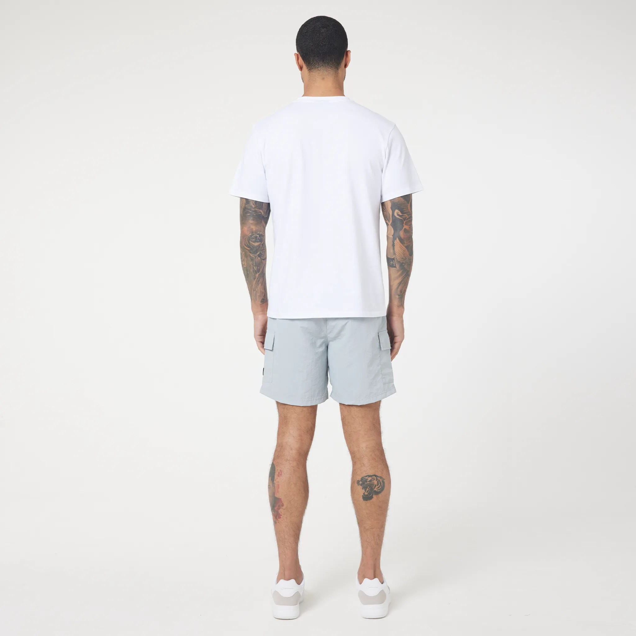 Cargo Pocket Swim Short | Grey