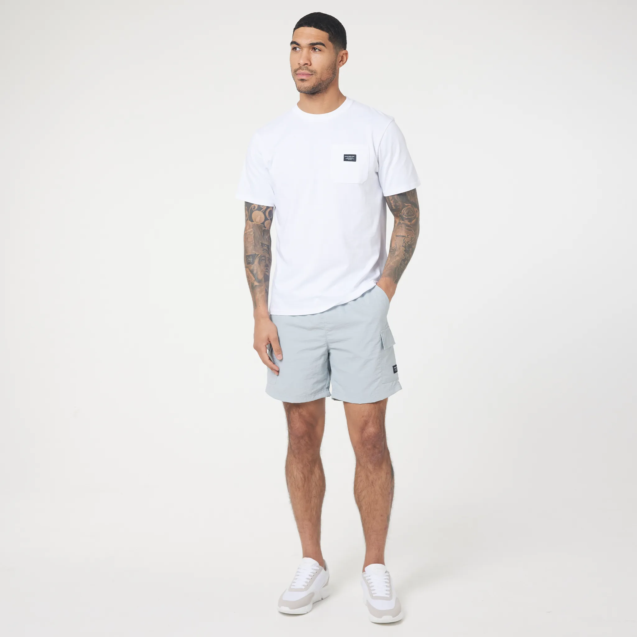 Cargo Pocket Swim Short | Grey