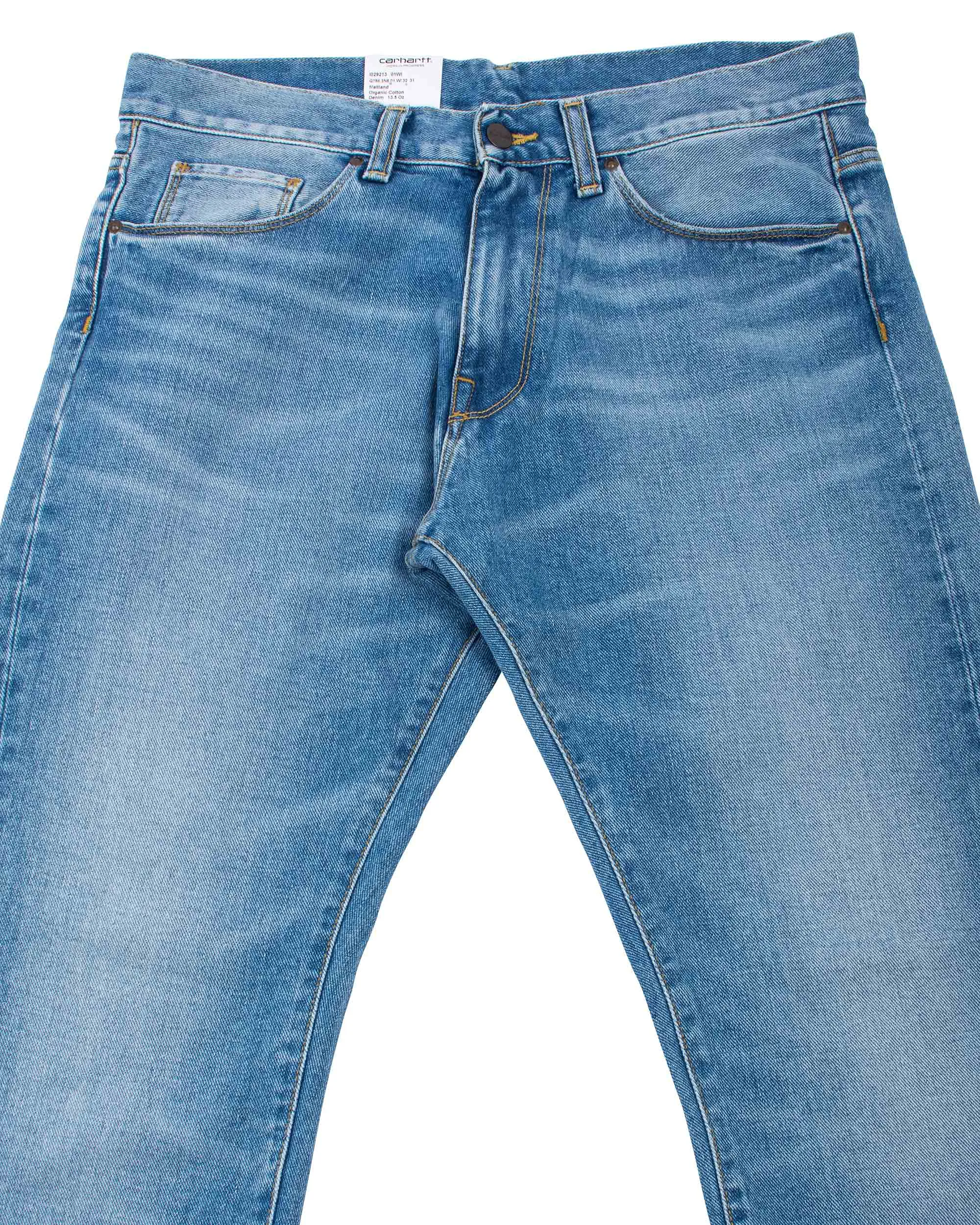 Lightly Used Blue Carhartt W.I.P. Vicious Pant