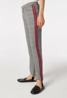 Checkered Stirrup Pant