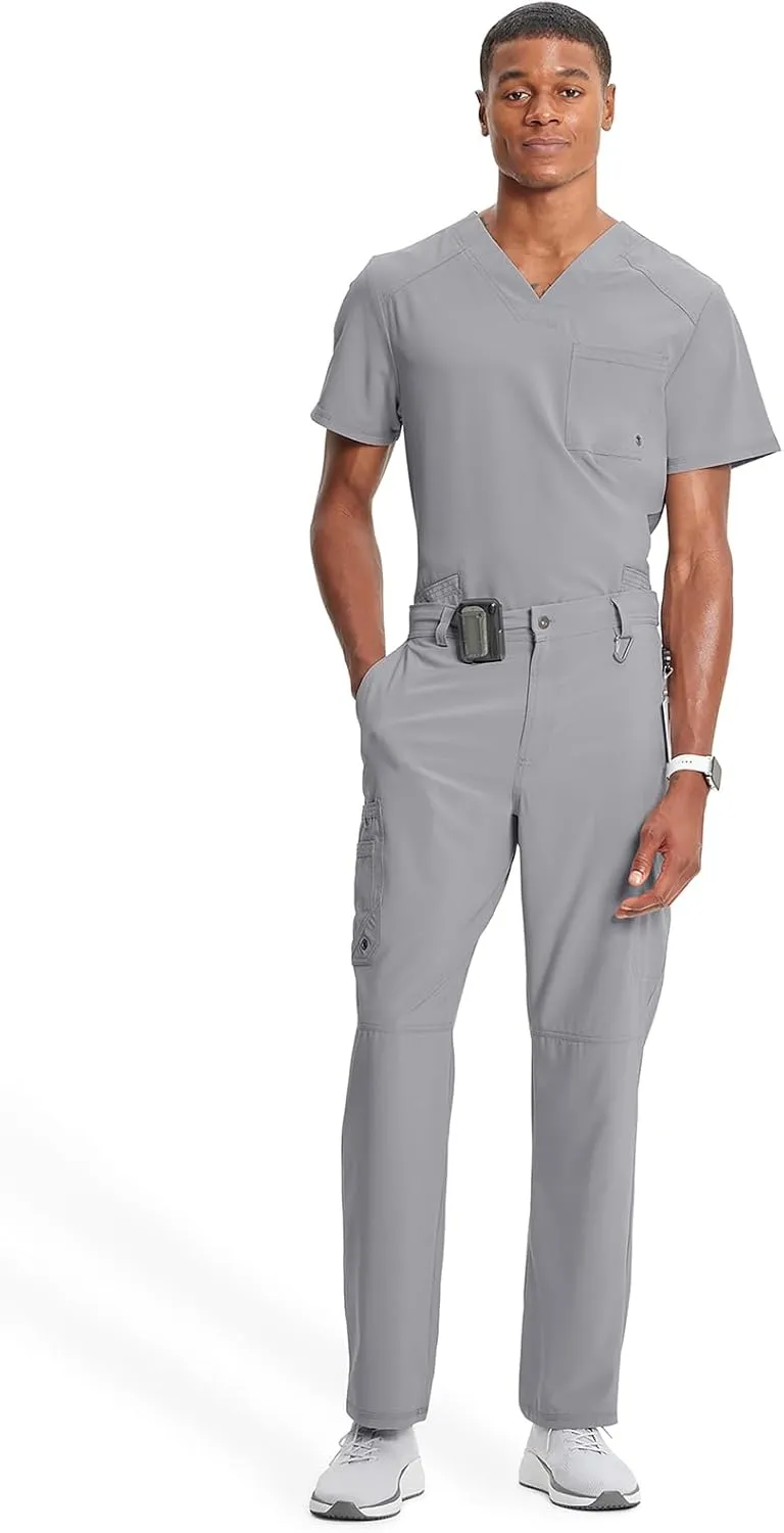 Cherokee Men's Scrub Pants Modern Fit 6 Pockets Tapered Leg with Drawstring CK200A