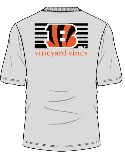 Cincinnati Bengals B Logo Short Sleeve Tee
