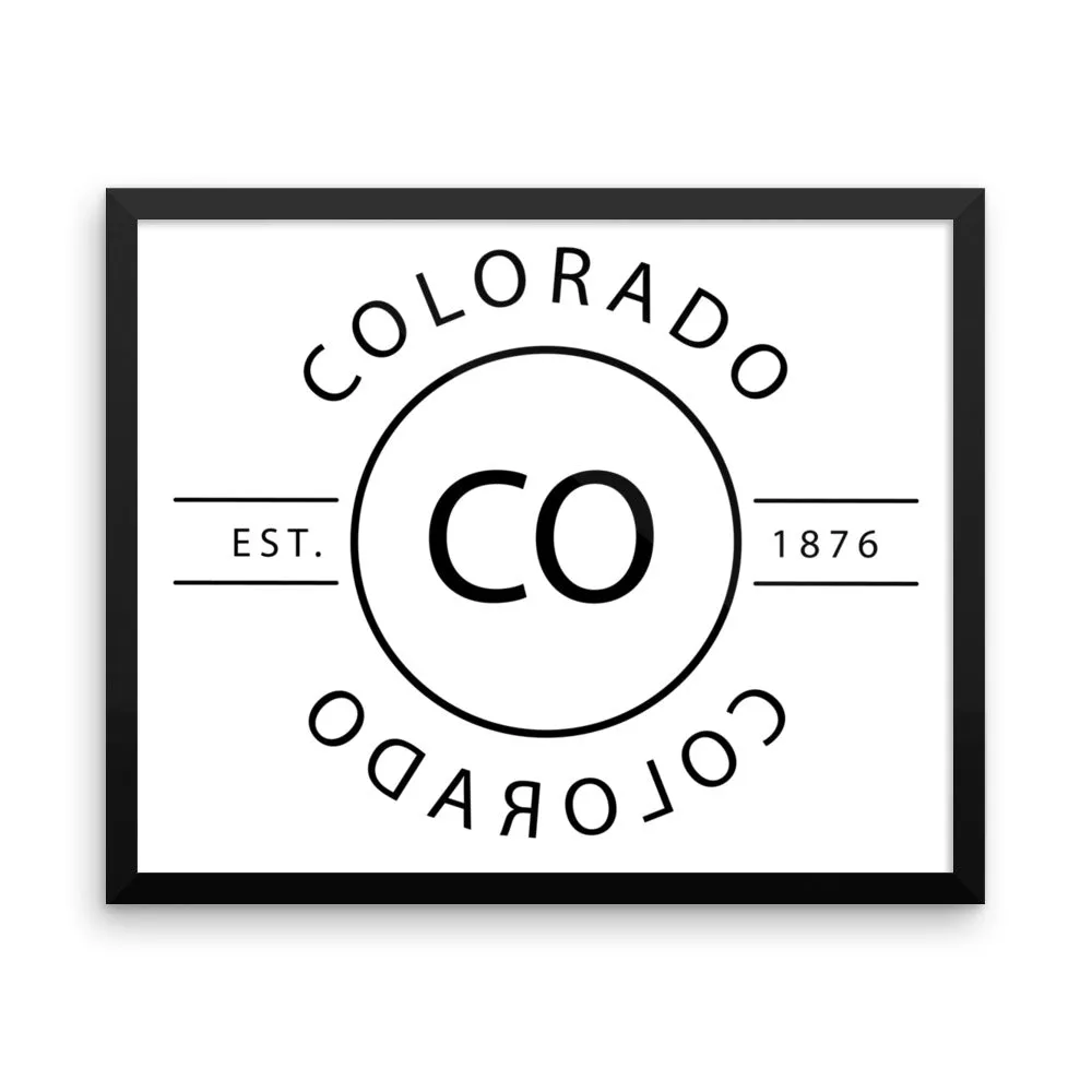 Colorado - Framed Print - Reflections
