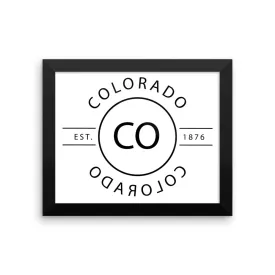 Colorado - Framed Print - Reflections