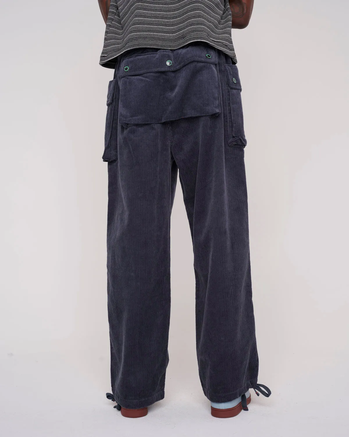 Cord P44 Jungle Pant - Grey Blue