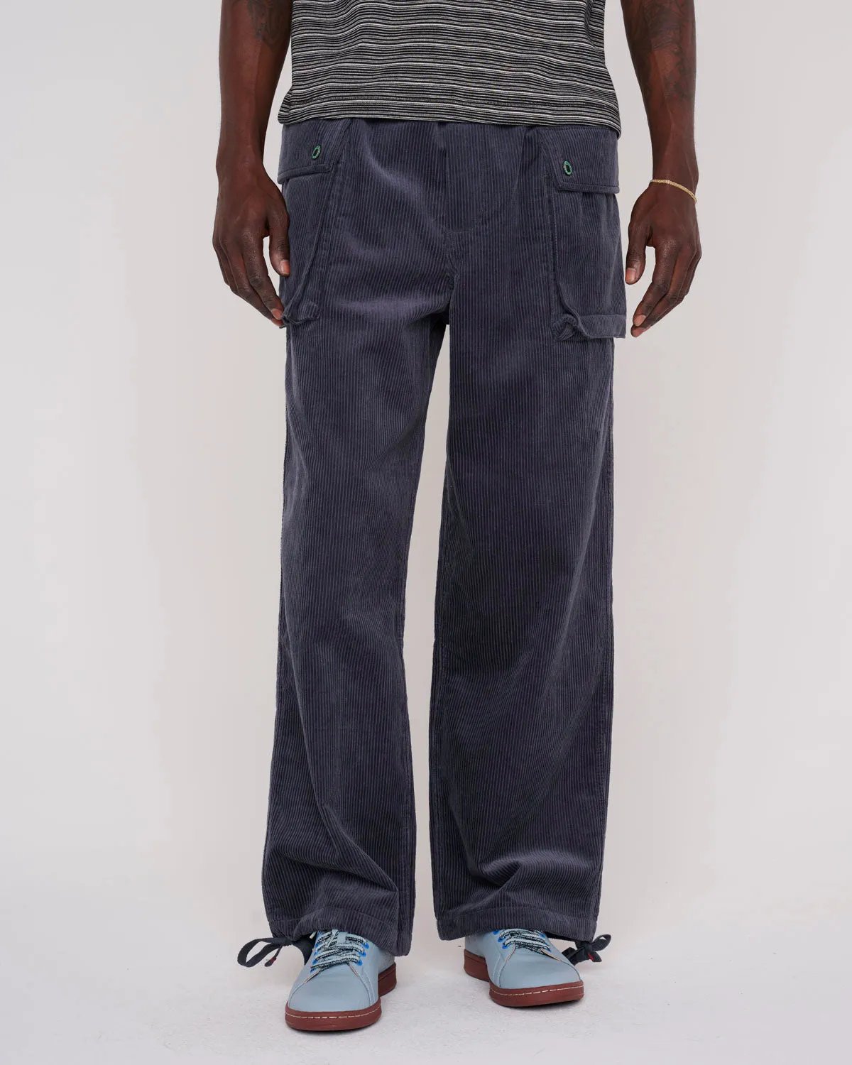 Cord P44 Jungle Pant - Grey Blue