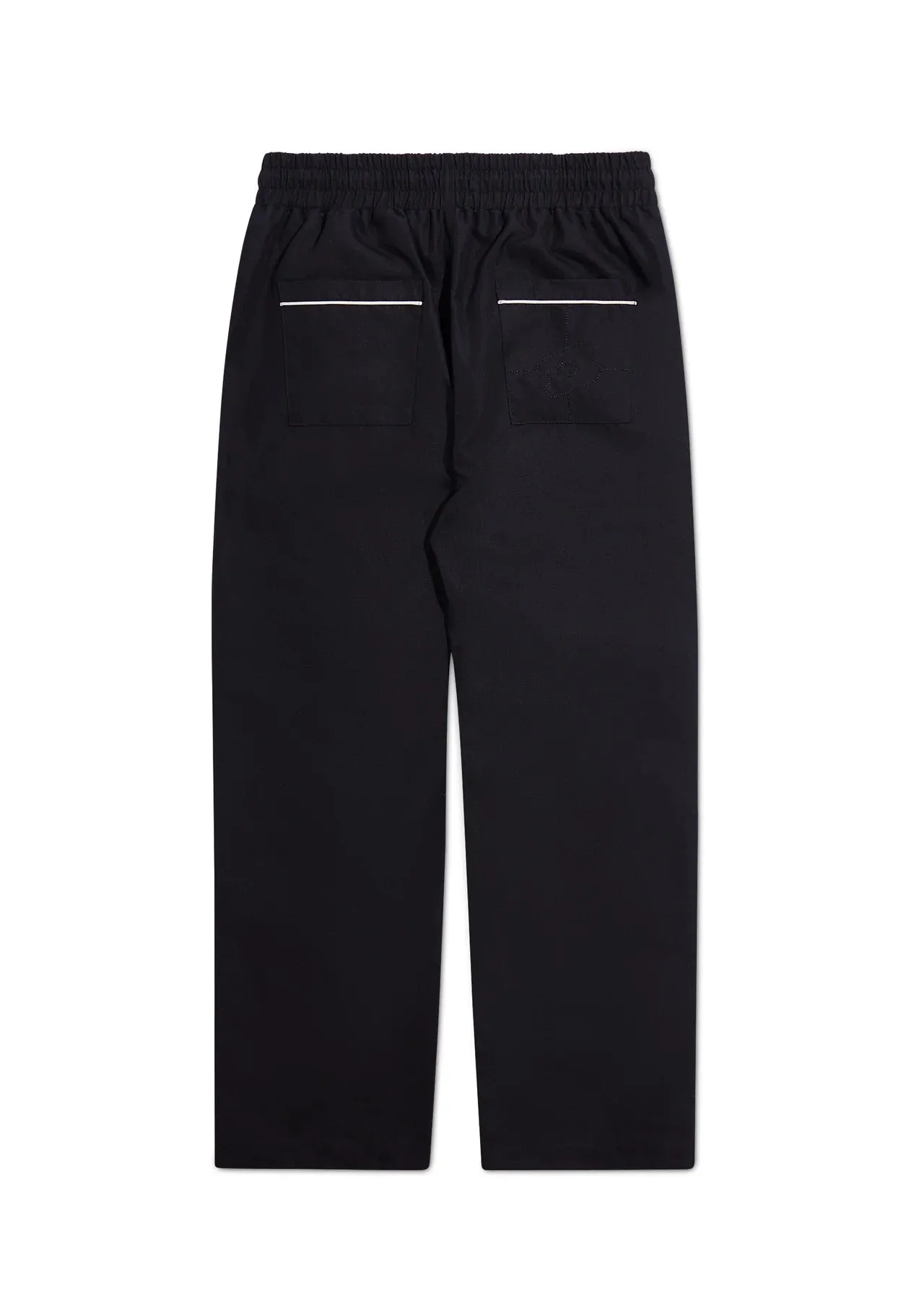 Diet Starts Monday Pinstripe Work Pants - Vintage Black