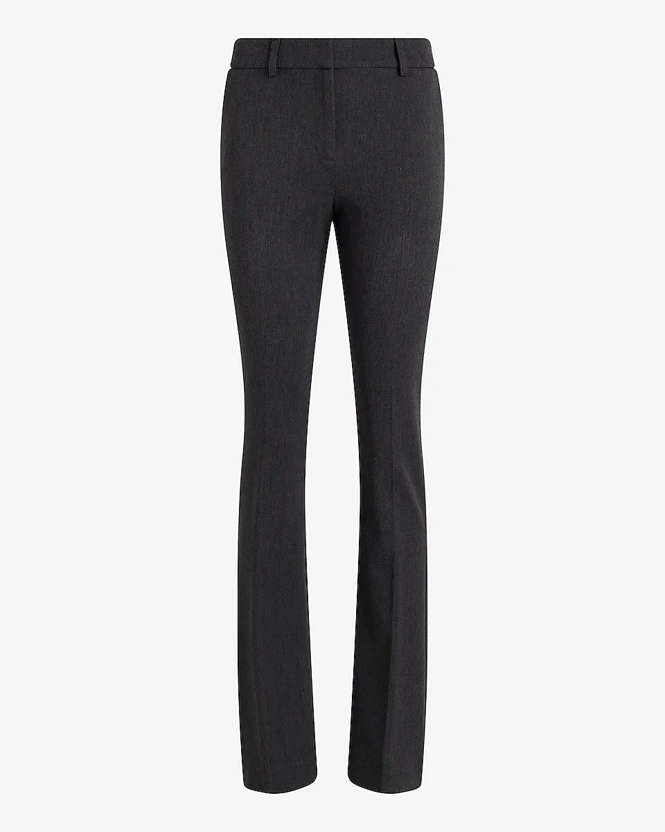 Editor Mid Rise Skyscraper Pant in Heather Gray