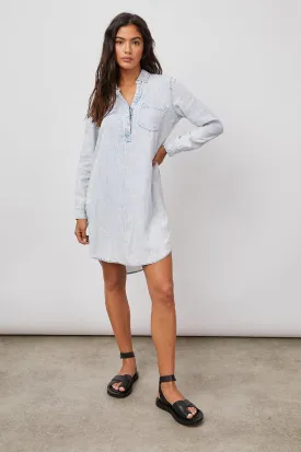 Elva Dress Light Acid Wash