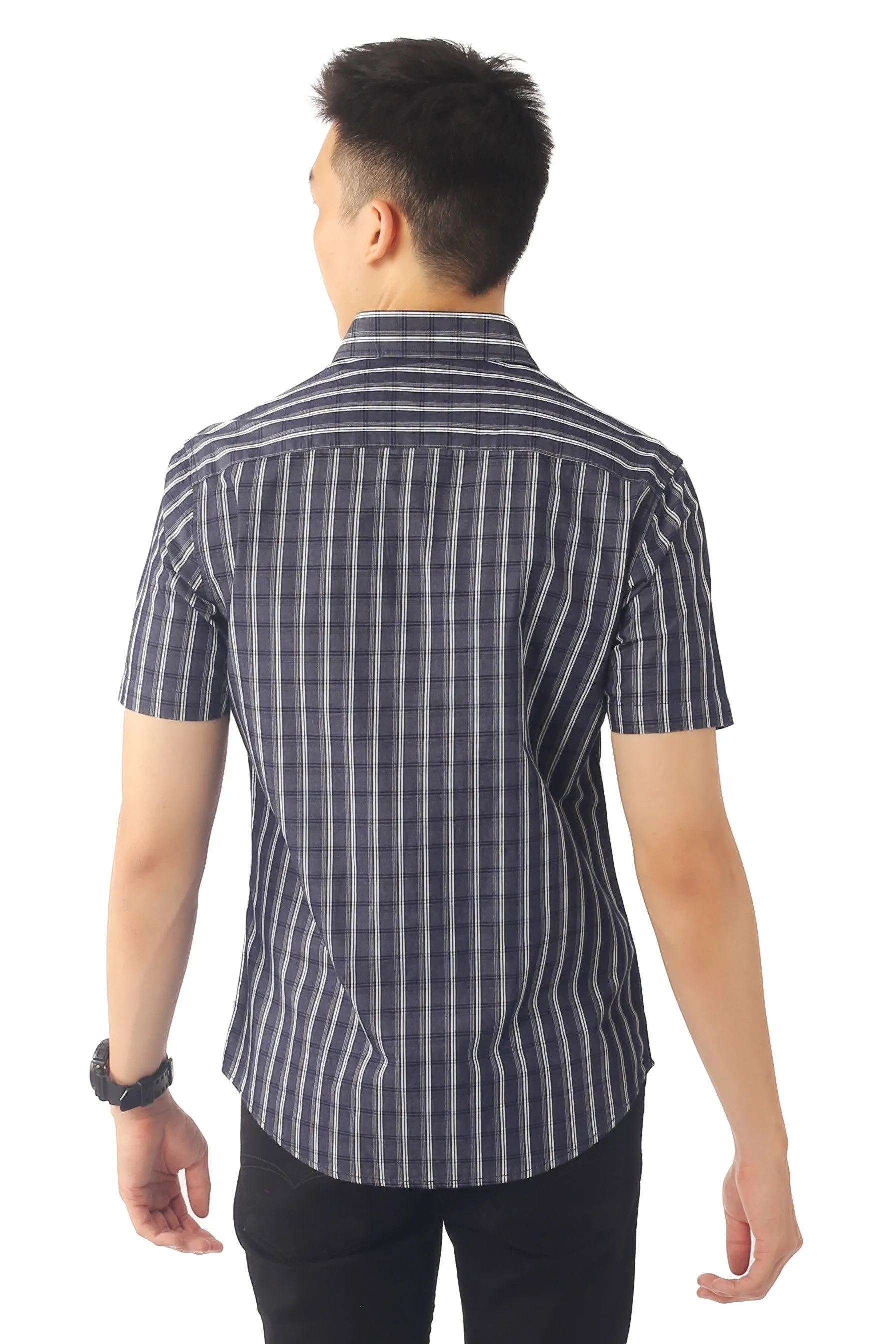 EXHAUST SHORT SLEEVE SHIRT [SLIM FIT] 1641