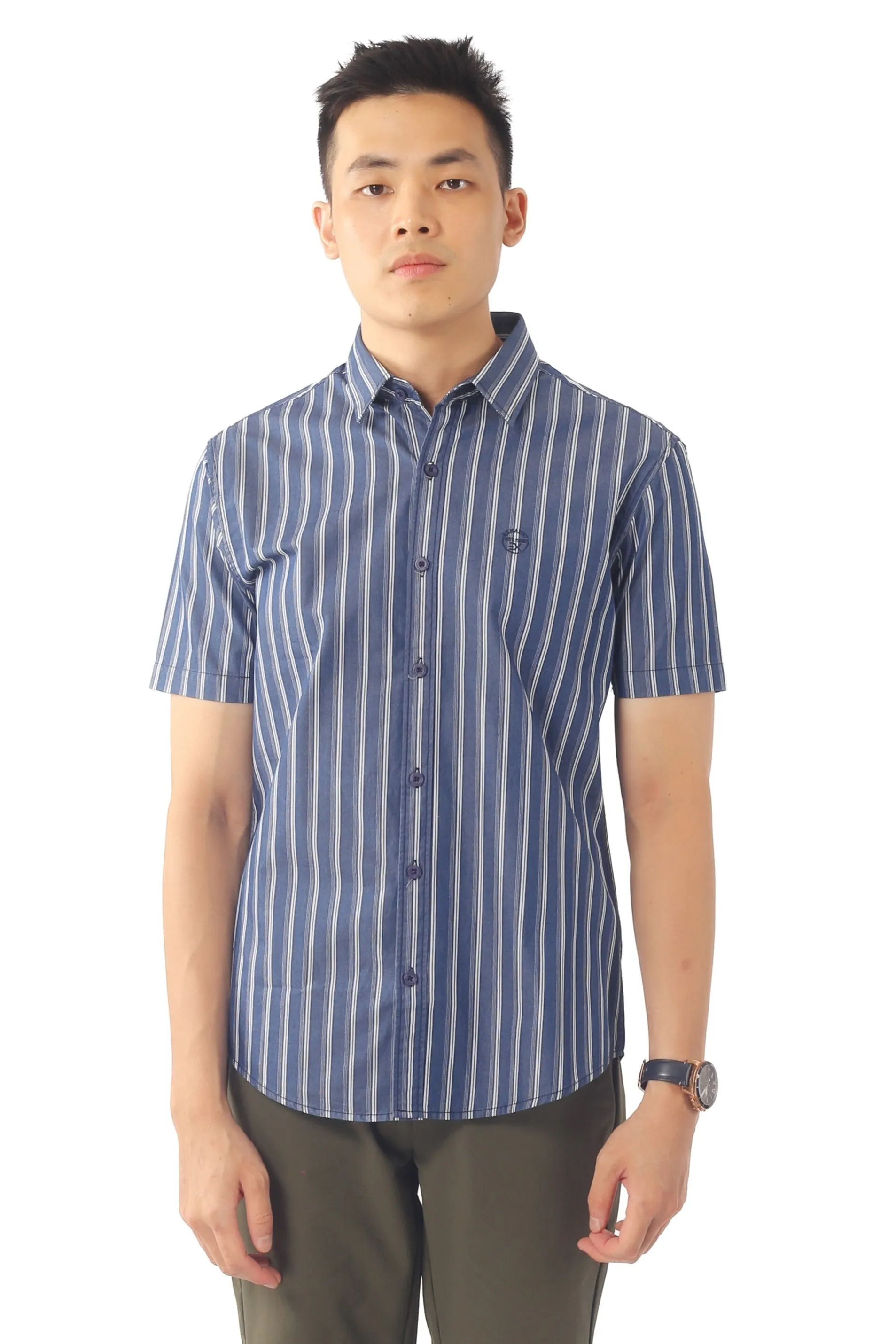 EXHAUST SHORT SLEEVE SHIRT [SLIM FIT] 1641