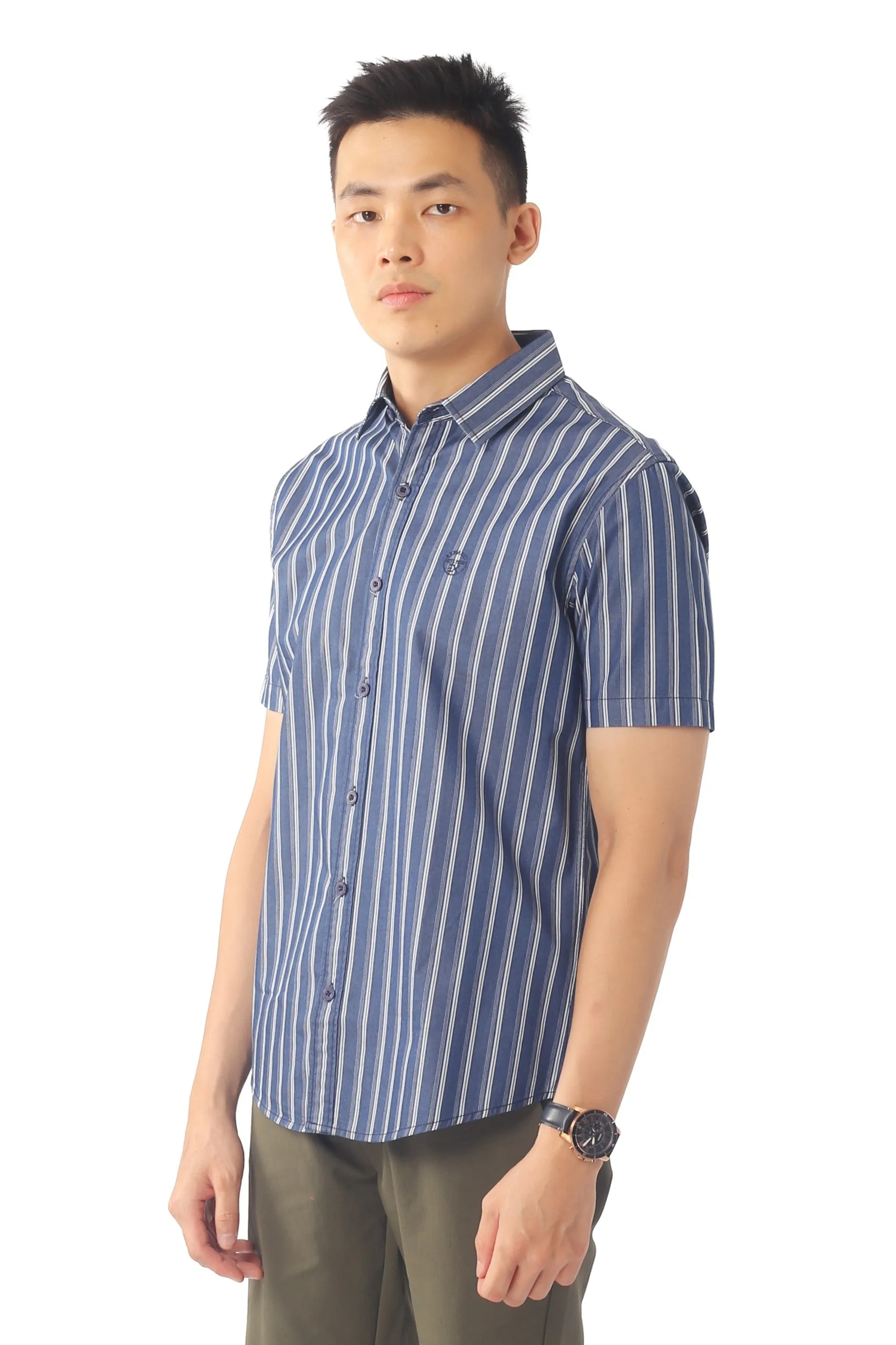 EXHAUST SHORT SLEEVE SHIRT [SLIM FIT] 1641