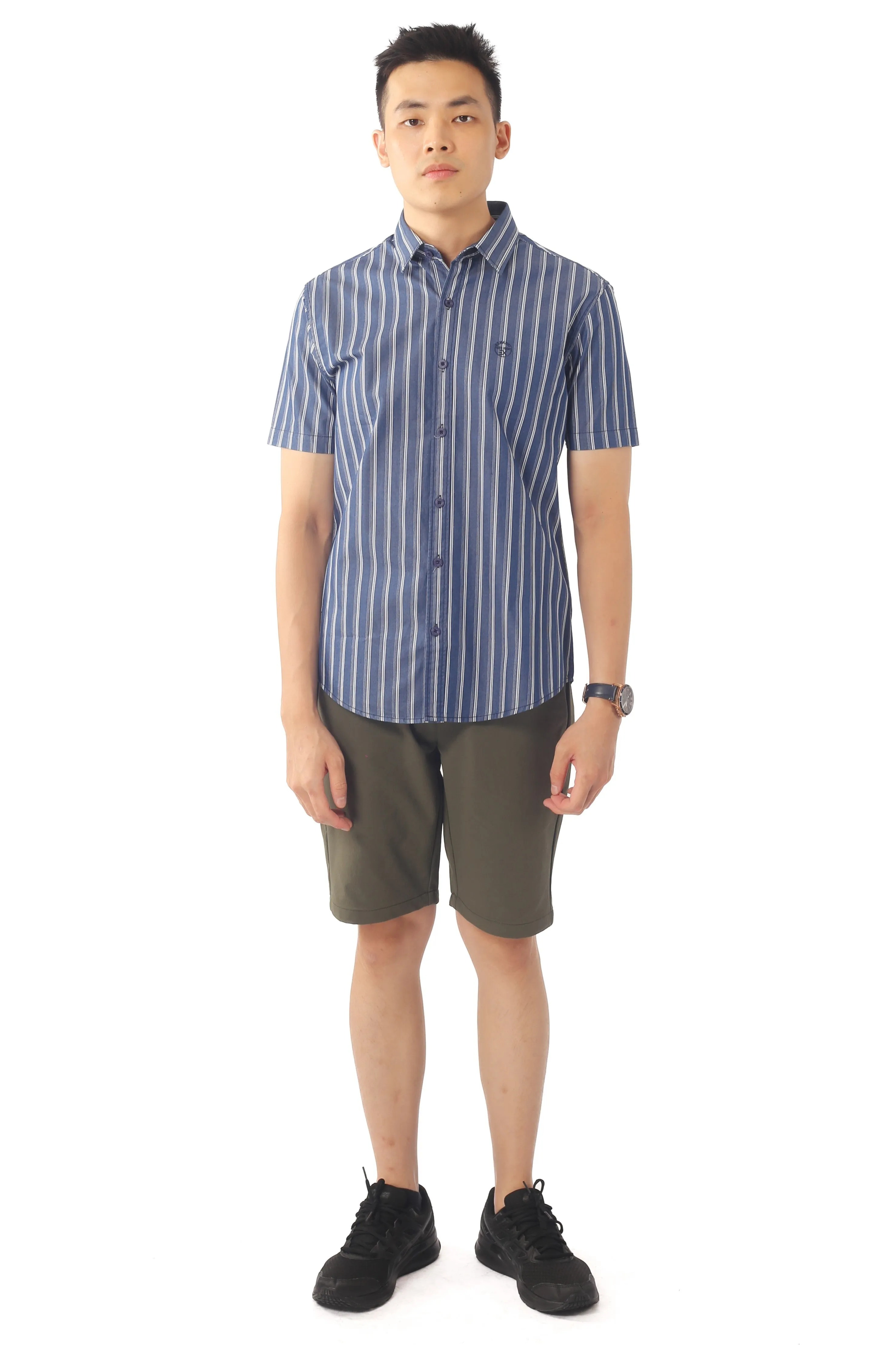 EXHAUST SHORT SLEEVE SHIRT [SLIM FIT] 1641
