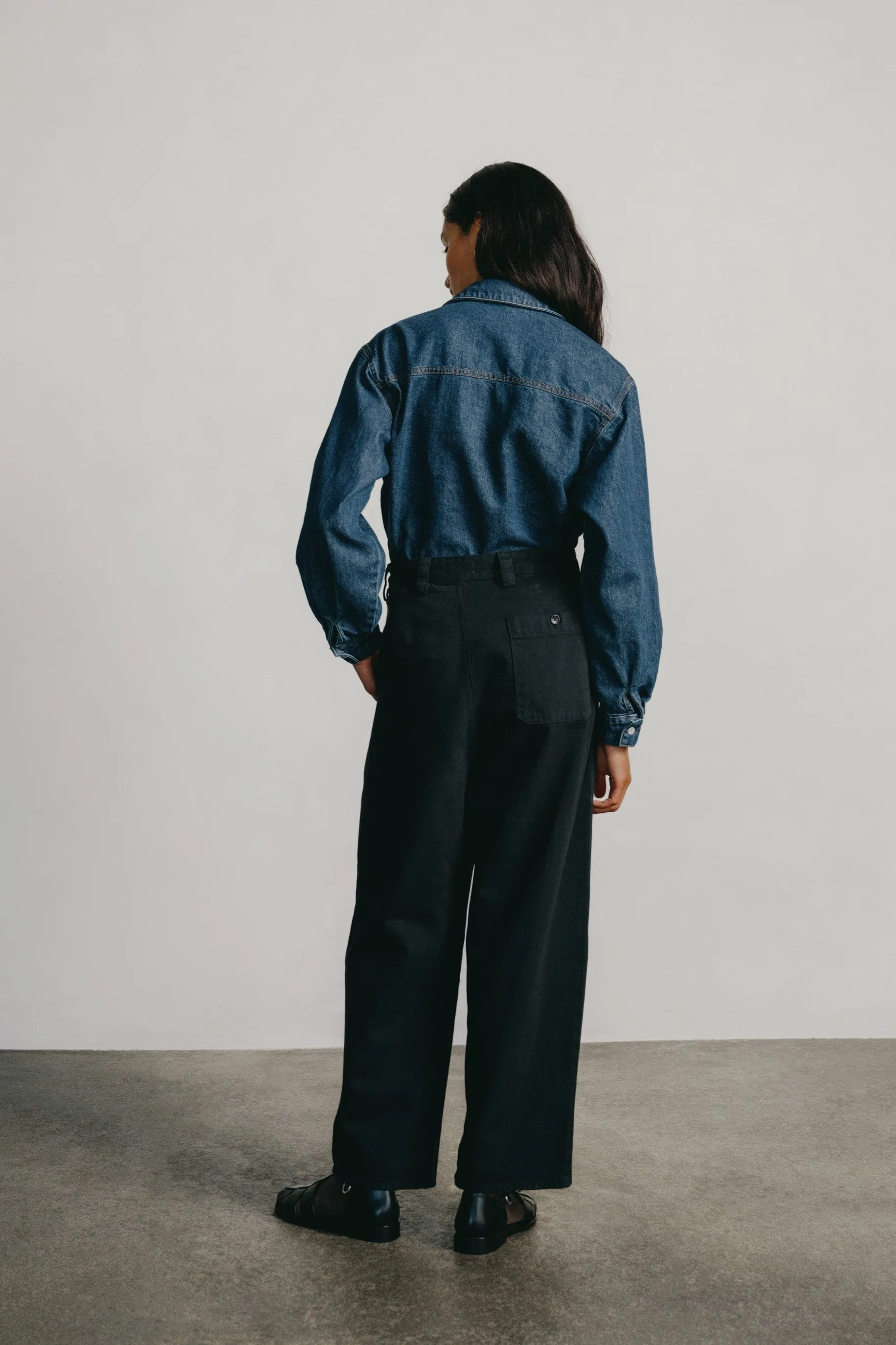 Field Pant, Tencel Bull Denim, Ink Black