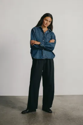 Field Pant, Tencel Bull Denim, Ink Black