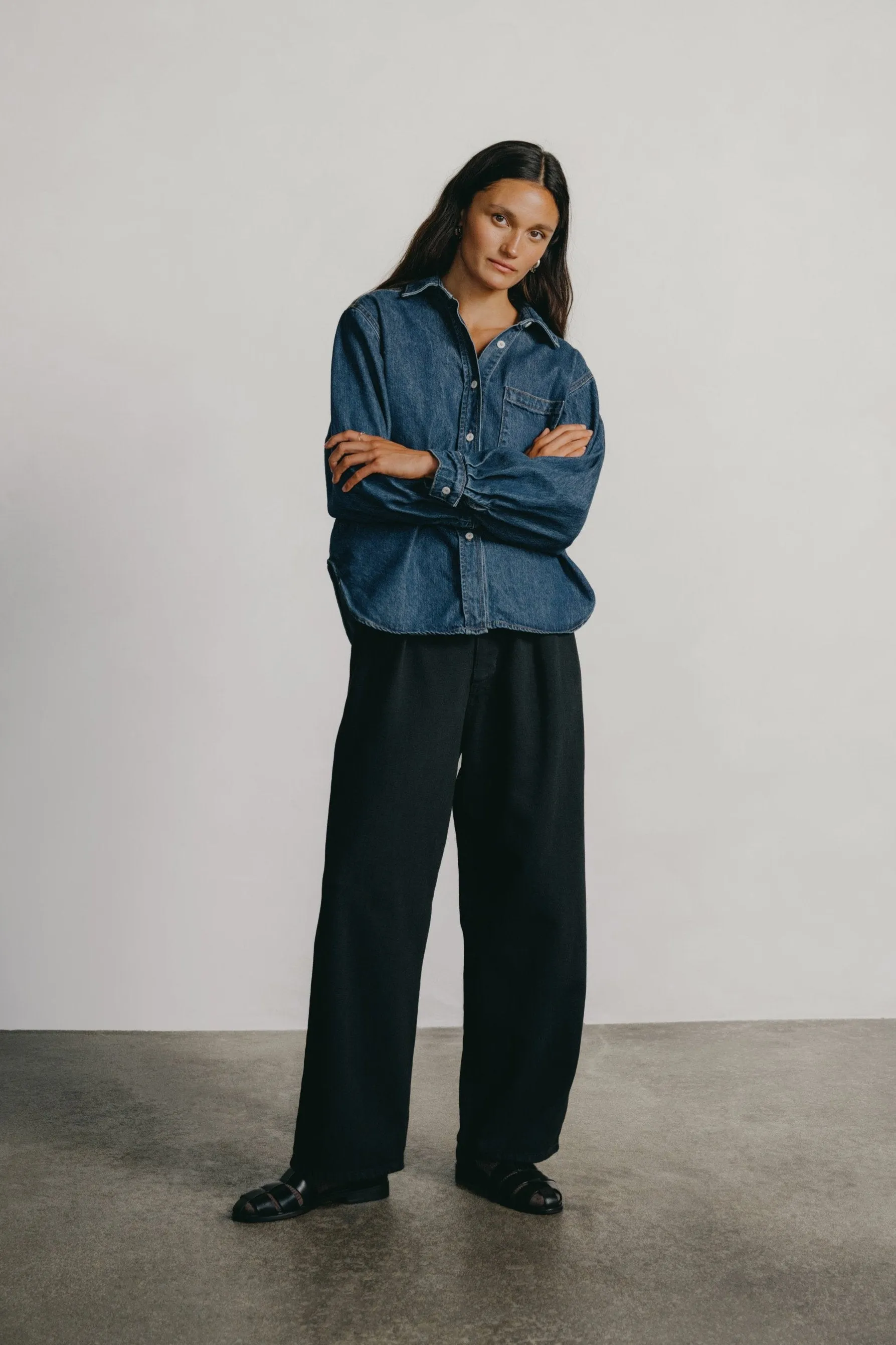 Field Pant, Tencel Bull Denim, Ink Black