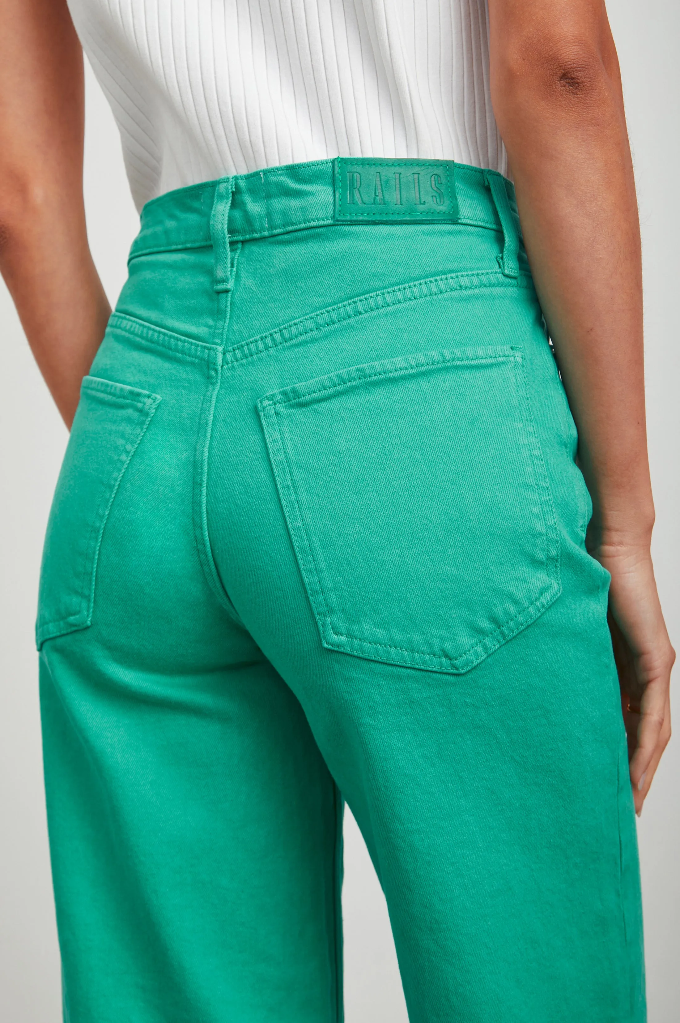GETTY WIDE LEG - EMERALD