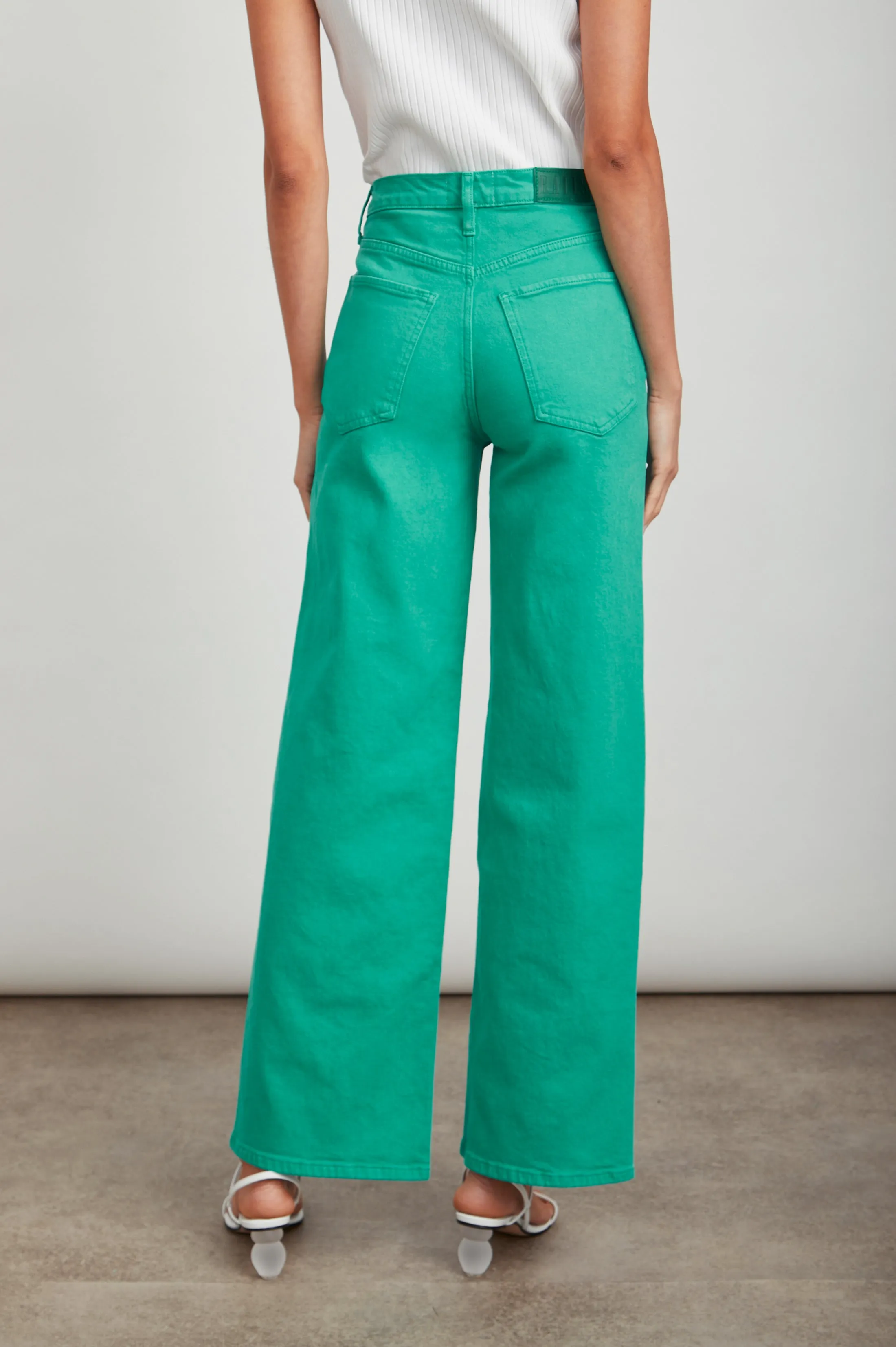 GETTY WIDE LEG - EMERALD