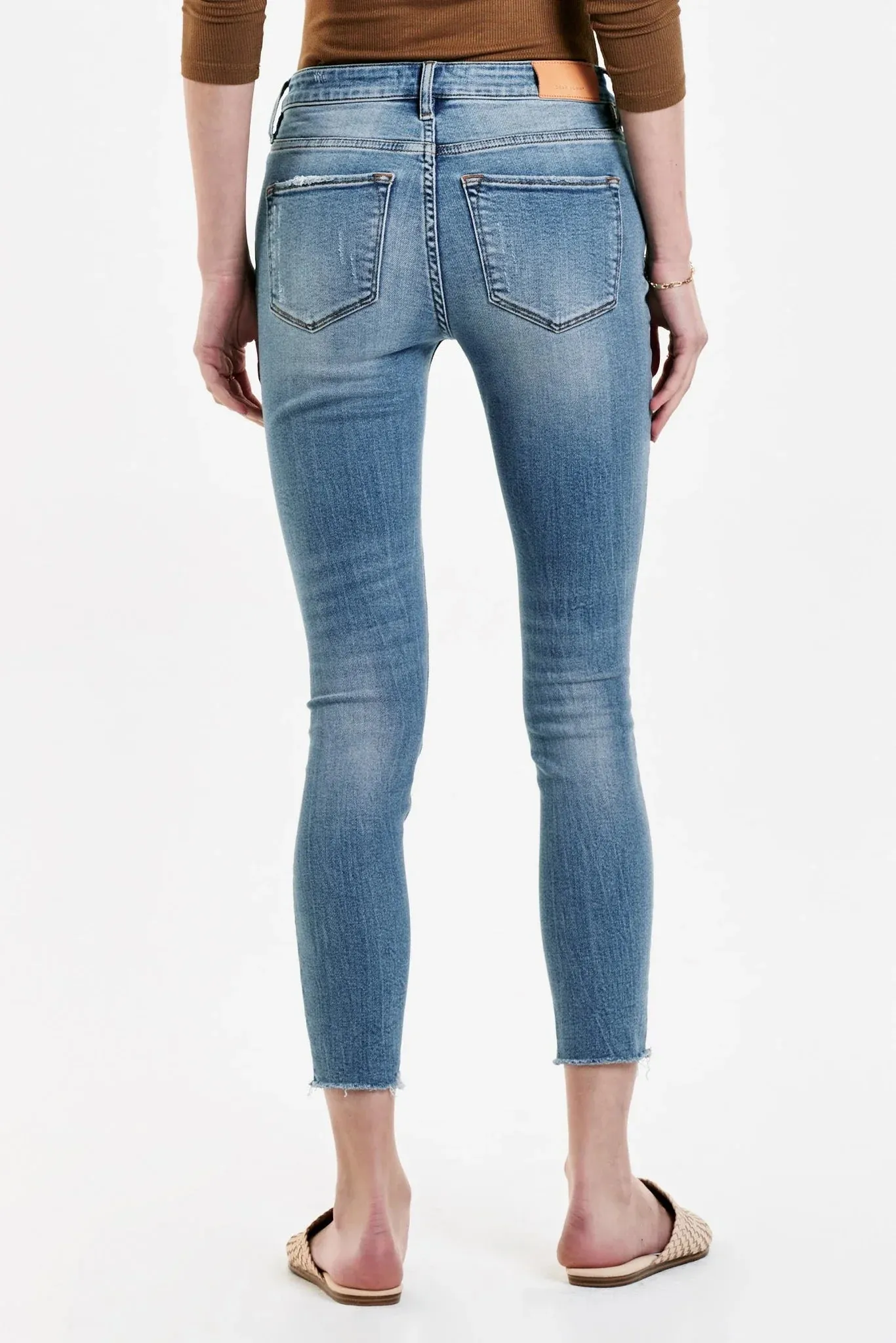Gisele High Rise Skinny Ankle - Tahiti [Dear John Denim]