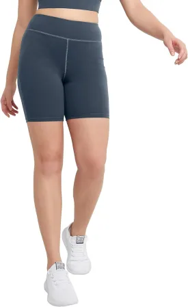 Hanes Women's Originals Cotton Stretch High Rise Bike Shorts