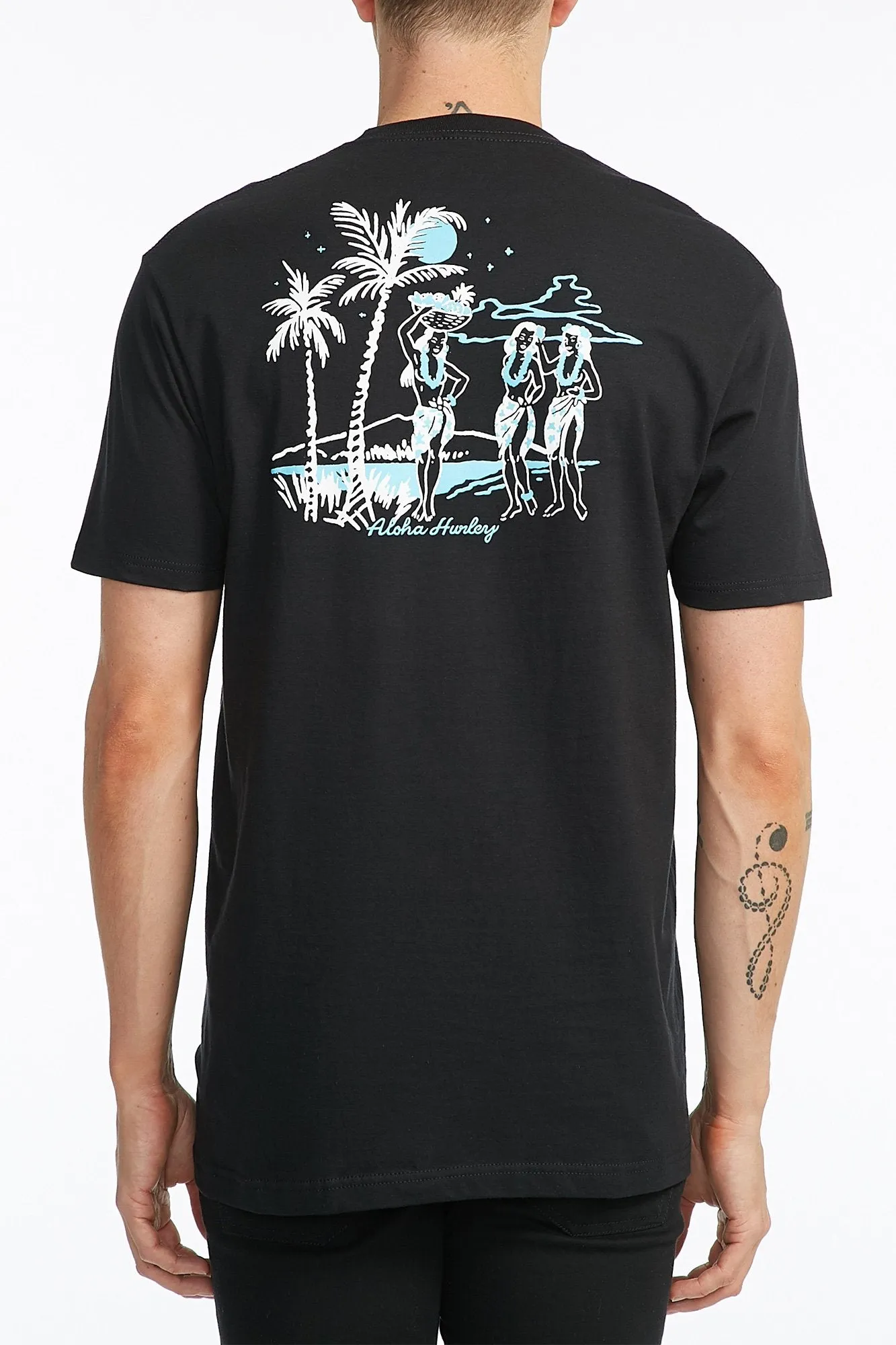 Hurley Guys "Aloha" Graphic Tee