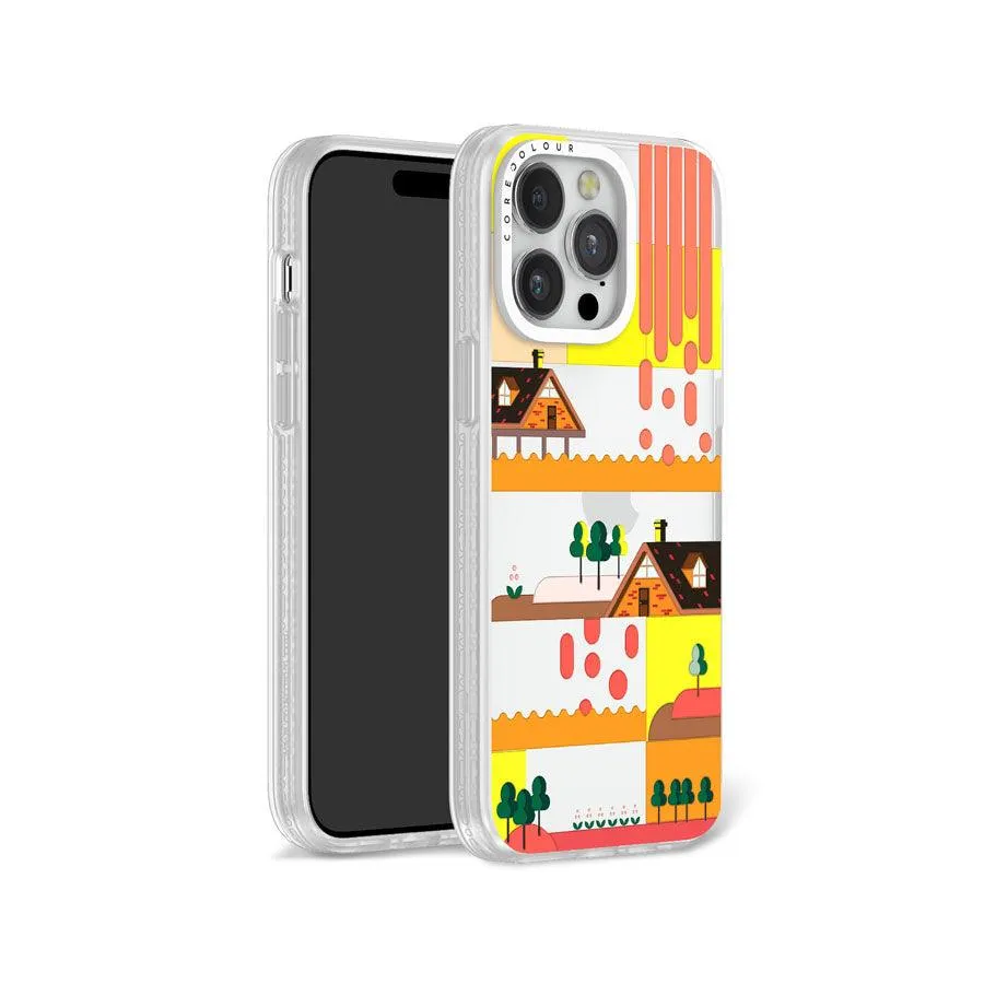 iPhone 12 Pro Max Sunset Cottage Phone Case MagSafe Compatible