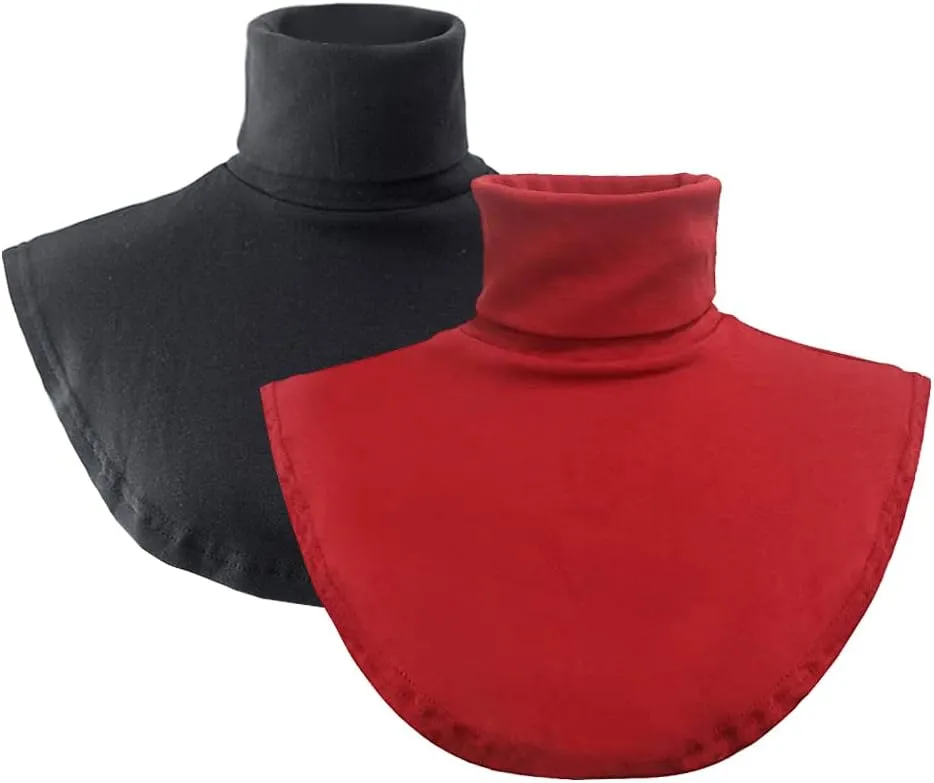 Joyci Fashion Turtleneck False Collar Winter Unisex Cotton Simple Dickey Collar