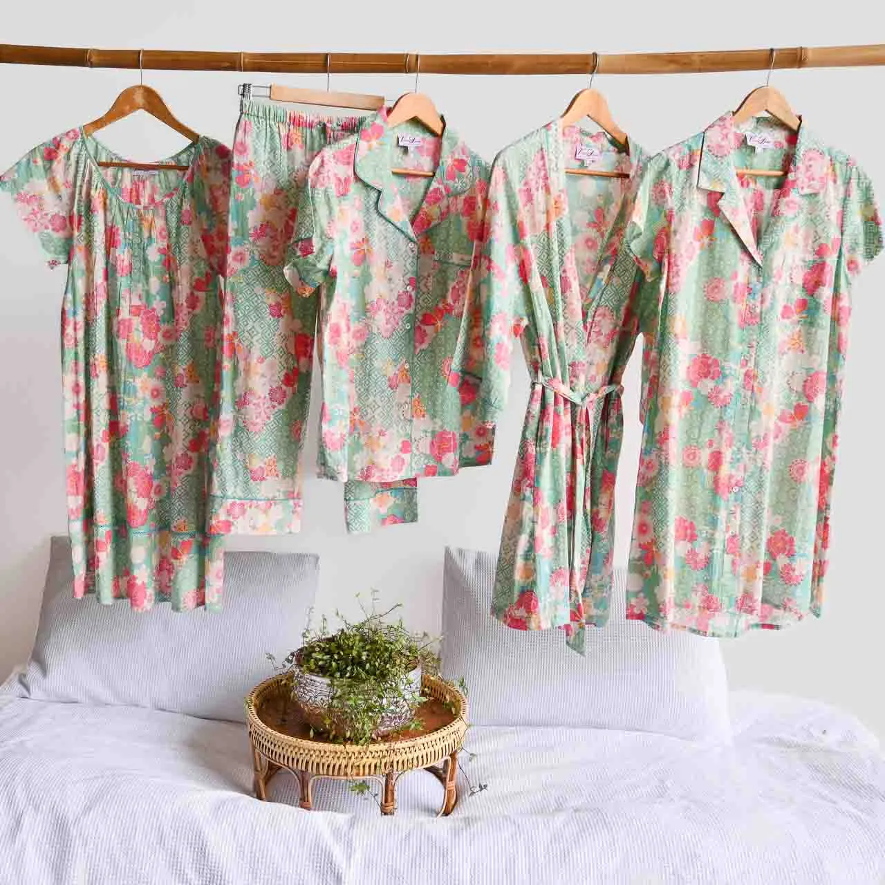 Karma Cotton Pyjama Set by Victoria's Dream - Akira - 32258/9