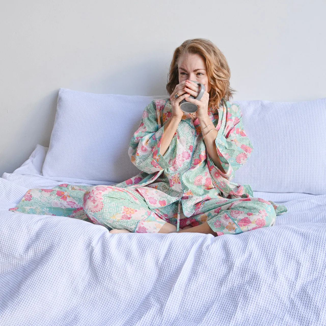 Karma Cotton Pyjama Set by Victoria's Dream - Akira - 32258/9