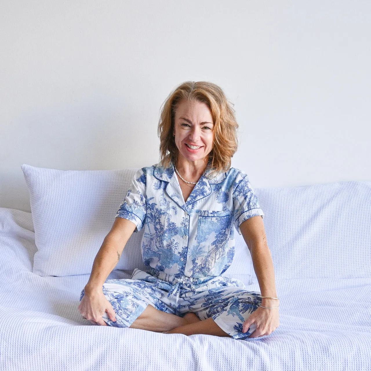 Karma Cotton Pyjama Set by Victoria's Dream - Tropical - 32264/5