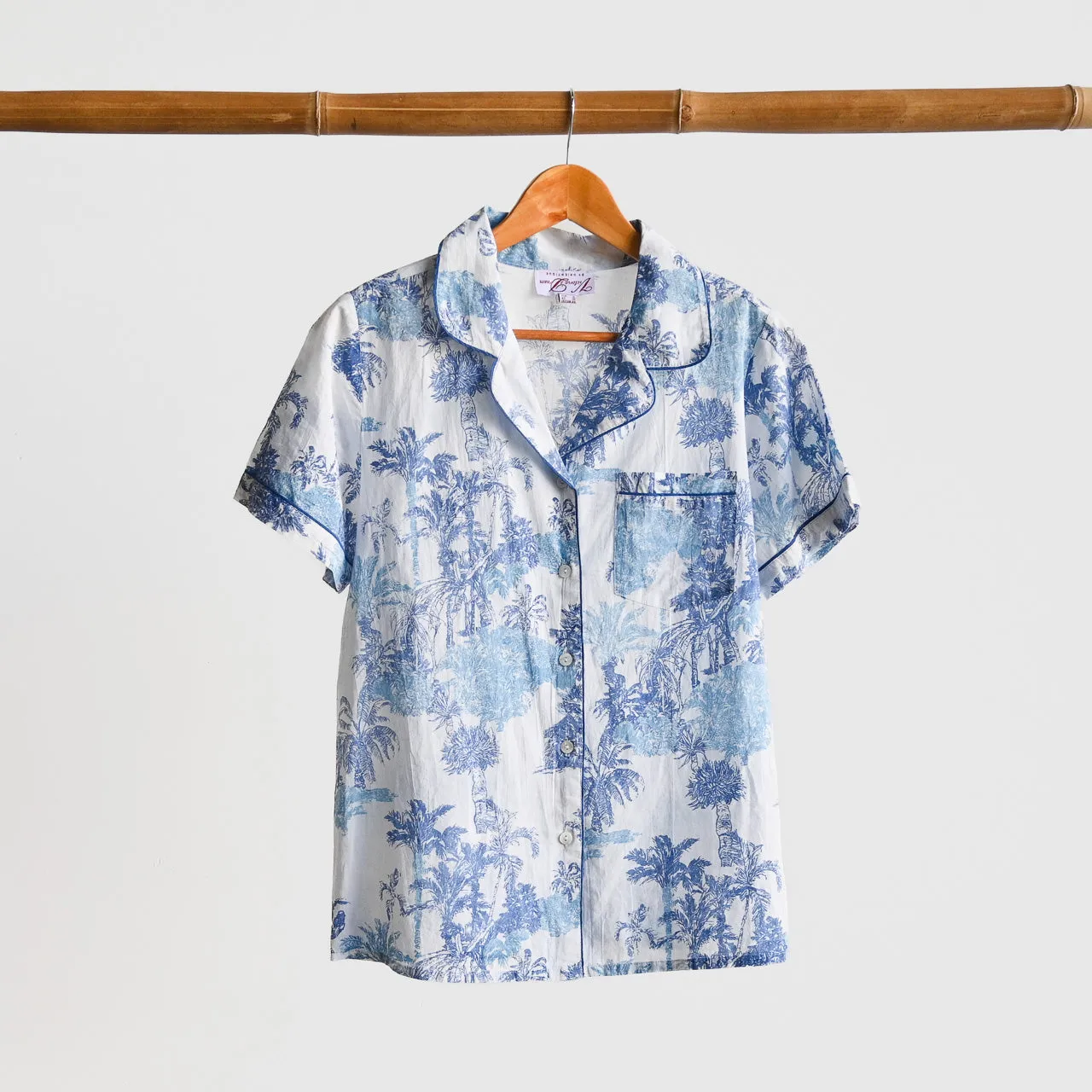 Karma Cotton Pyjama Set by Victoria's Dream - Tropical - 32264/5