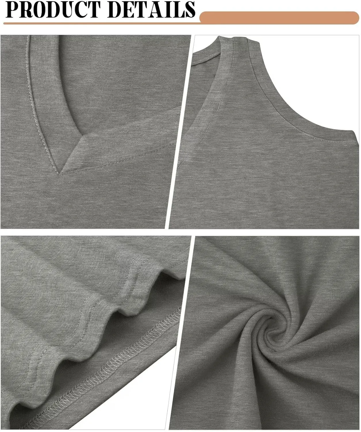 KKJ 3 Pack Womens Tank Tops 2025 Summer Beach Vacation Outfits V Neck Loosefit Sleeveless Casual Cruise Shirt Fashion Clothes