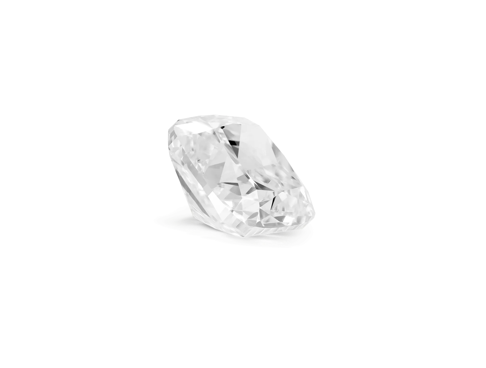 Lab-Grown Loose 2¼ct. Cushion Cut Diamond | White